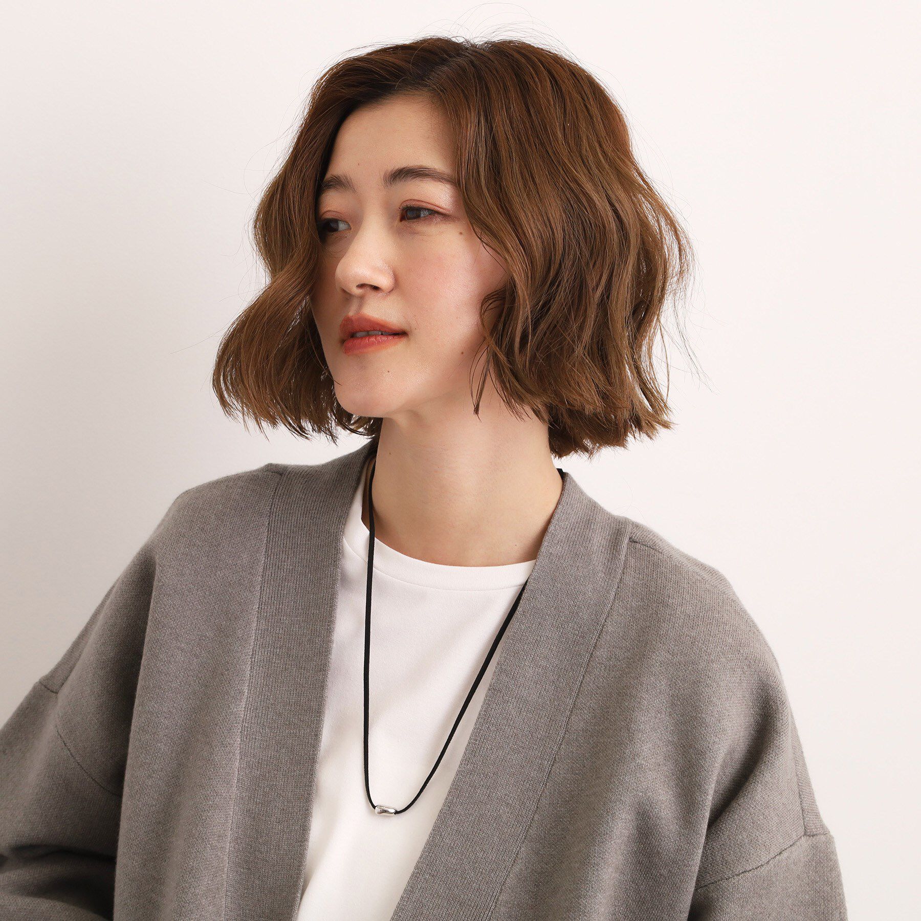 grove「スウェード調メタルチョーカー」|ネックレス|