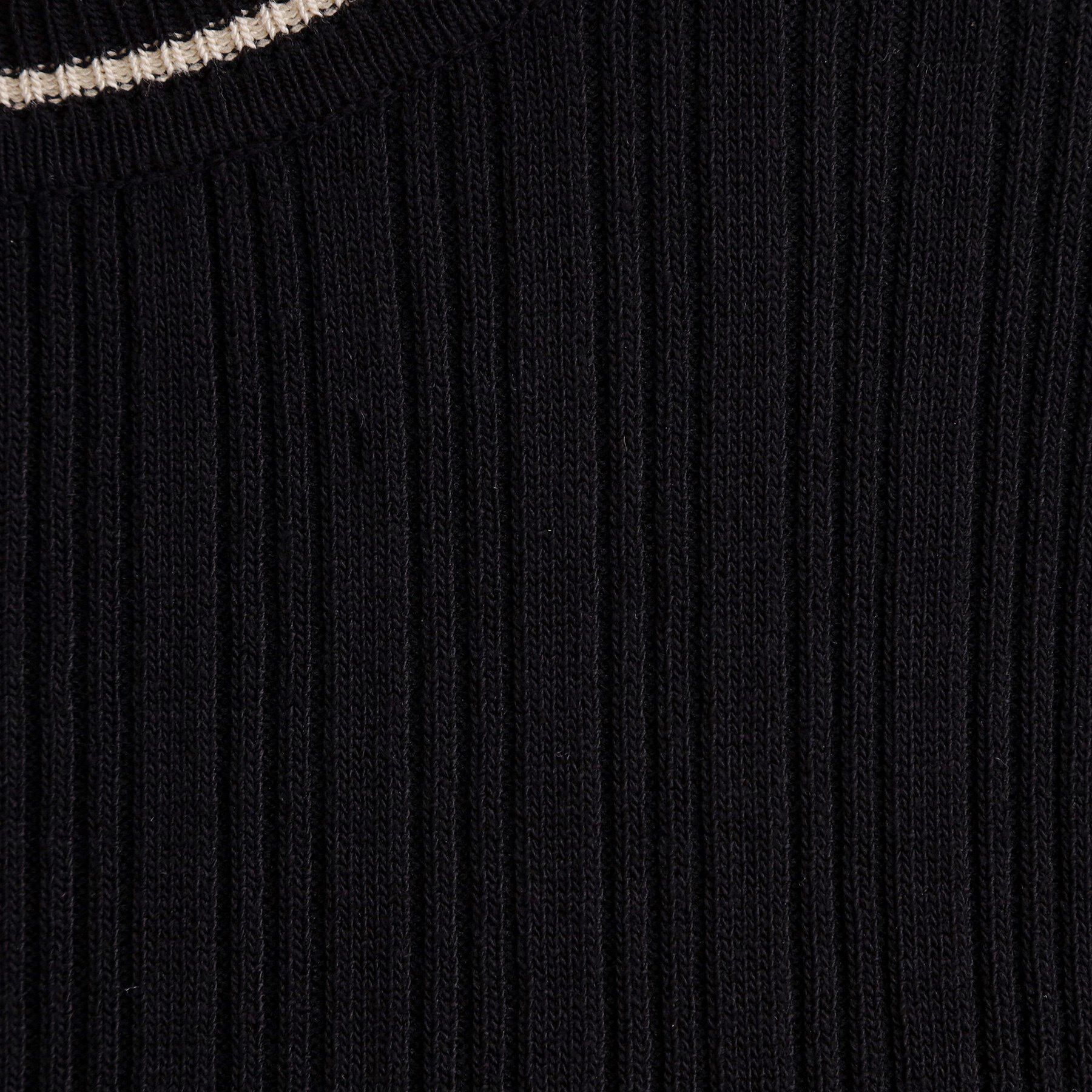 grove「【毛玉軽減】配色ラインランダムリブニット」|ニット・セーター|