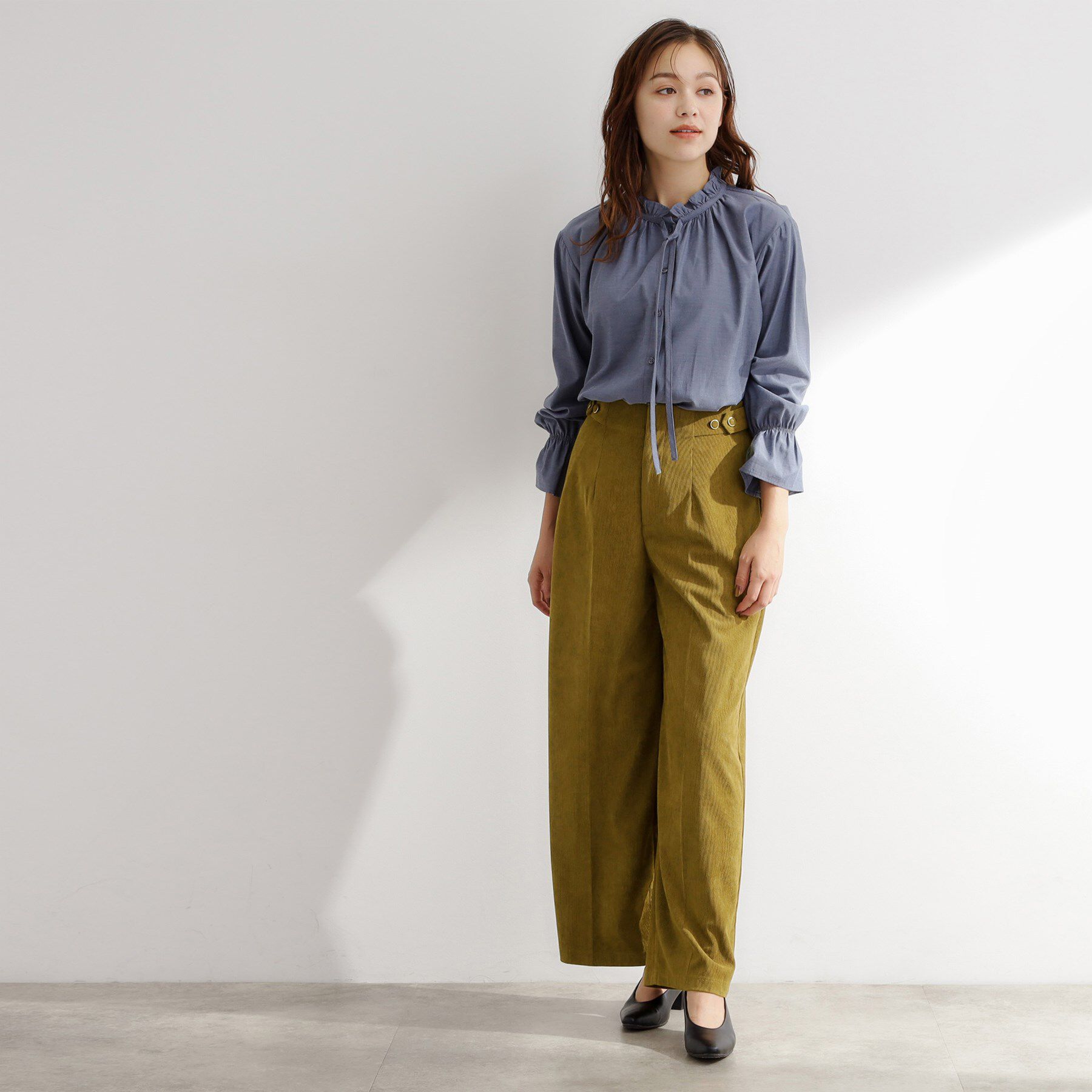 grove「コーデュロイワイドパンツ」|その他|