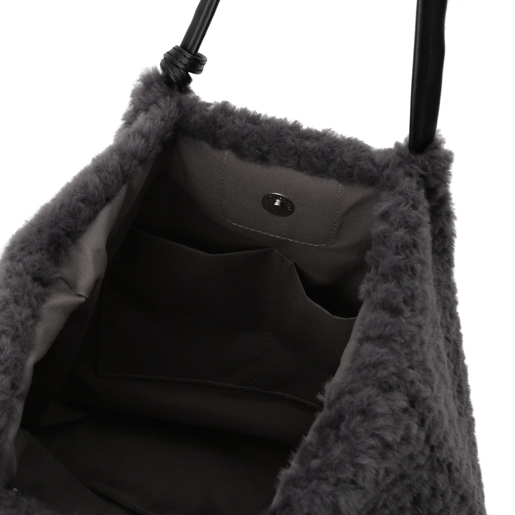 grove「ポコポコエコファータッセルトート」|トートバッグ|