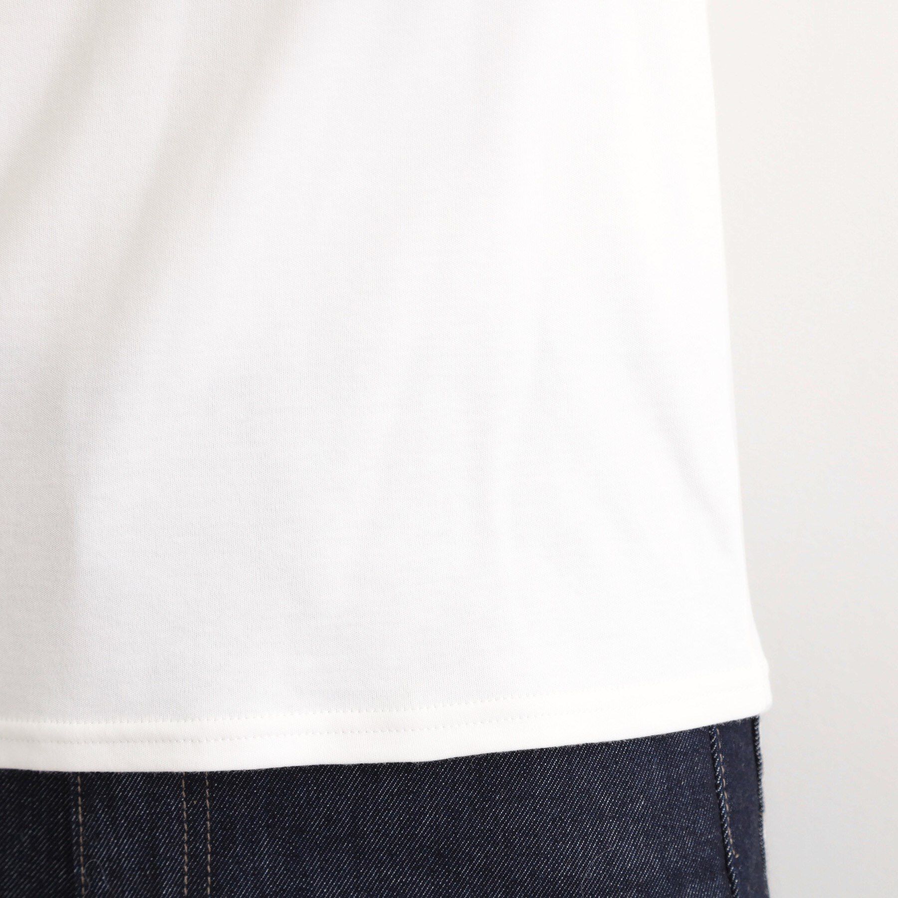 grove「【吸湿発熱】秋冬のレイヤードを格上げ　コットンハイネックプルオーバー」|Tシャツ・カットソー|