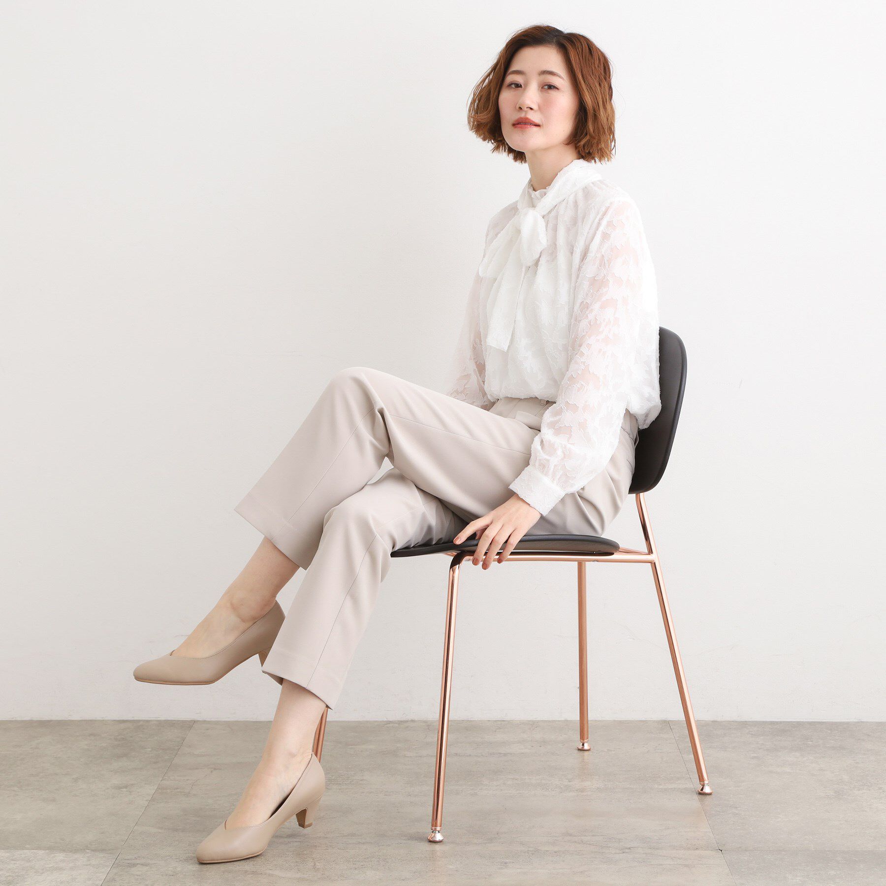 grove「【マルチWAY】アソートボウタイブラウス【手洗いOK】」|シャツ・ブラウス|