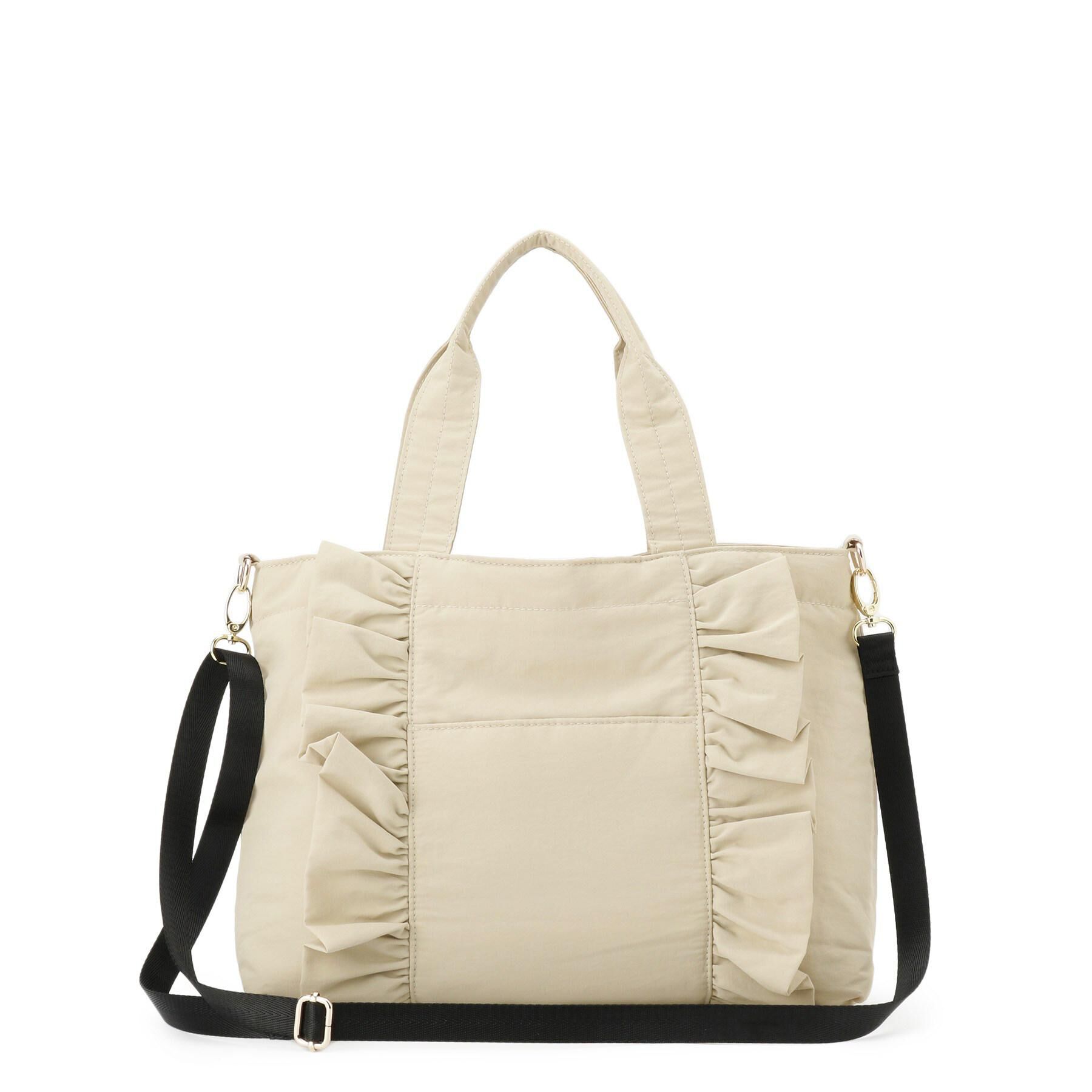 grove「タテフリル2WAYトート」|トートバッグ|