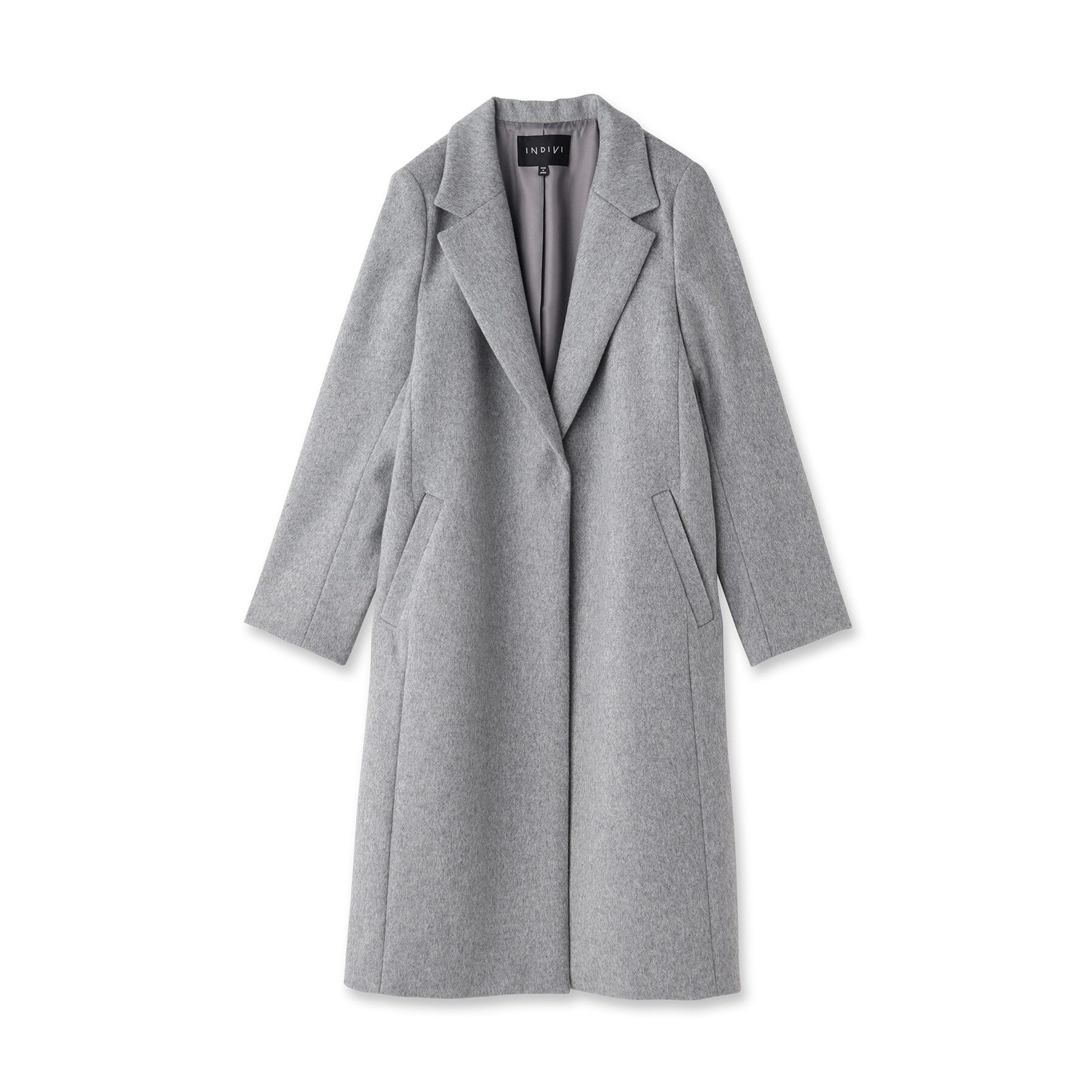 INDIVI「【定番人気！/名品コート/日本製】ウール100%チェスターコート」|チェスターコート|