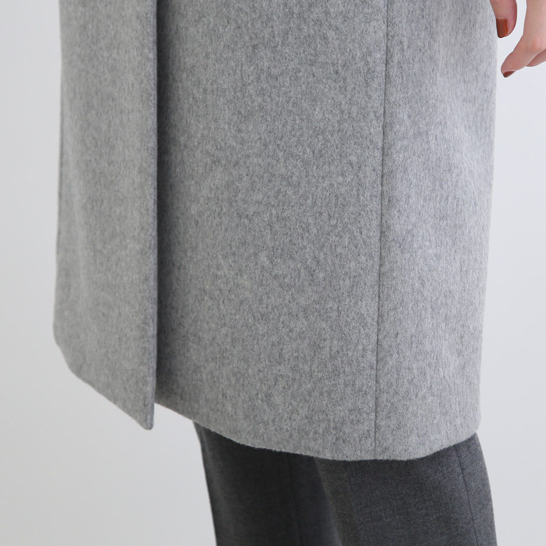 INDIVI「【定番人気！/名品コート/日本製】ウール100%チェスターコート」|チェスターコート|