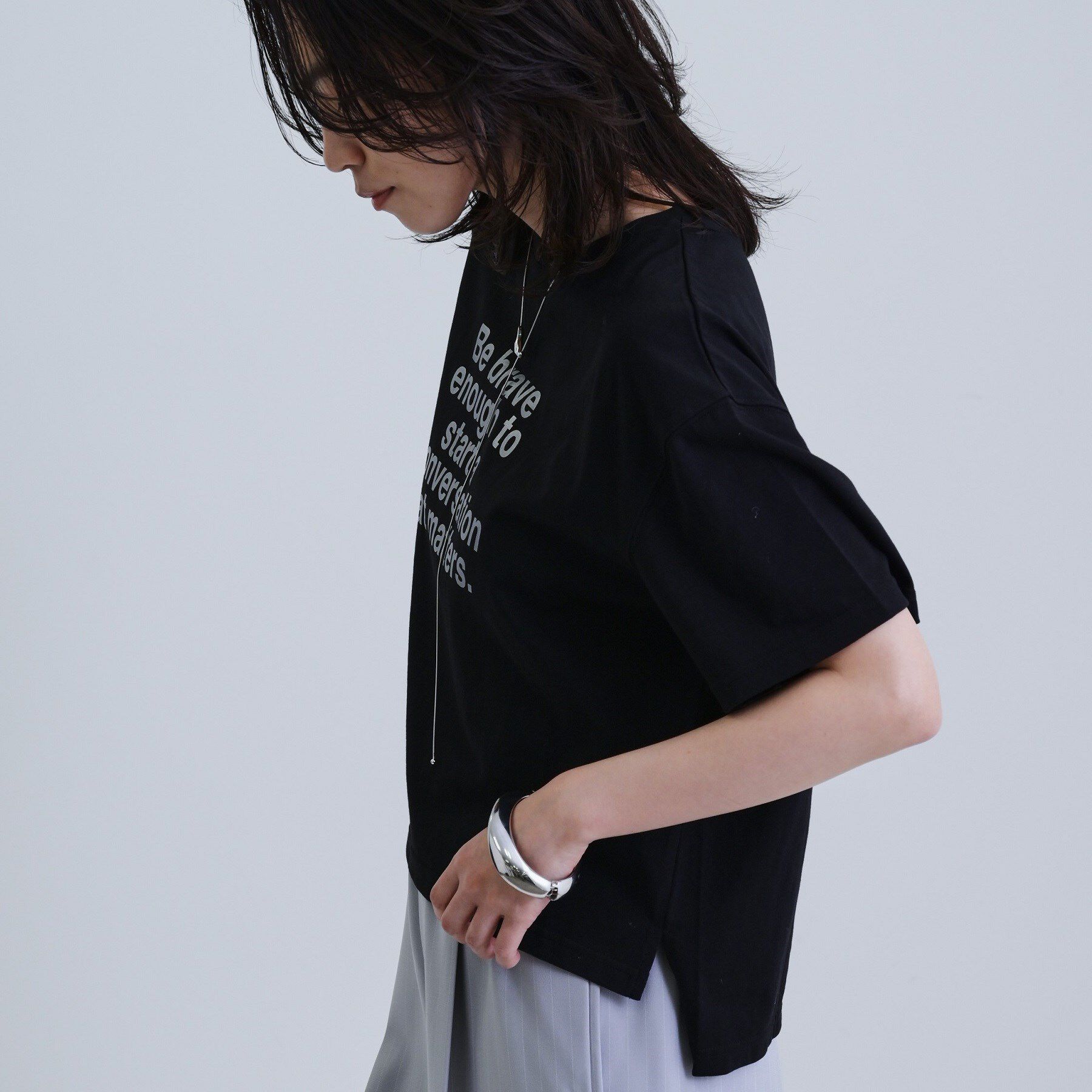 GALLEST「【再入荷】ボックスシルエットロゴTシャツ」|Tシャツ・カットソー|