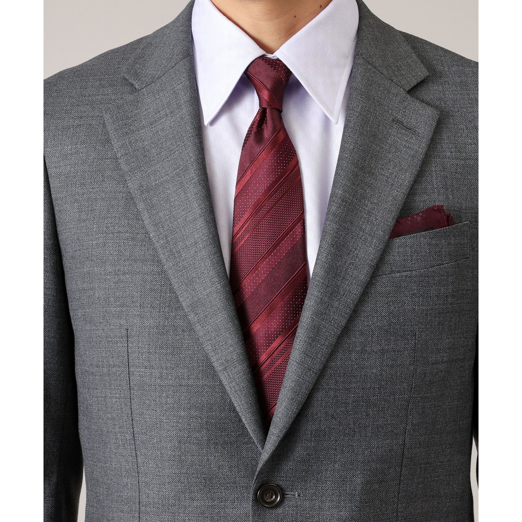 TAKEO KIKUCHI「【ベストセラー/日本製】シャドーストライプ シルクネクタイ」|ネクタイ・蝶ネクタイ|