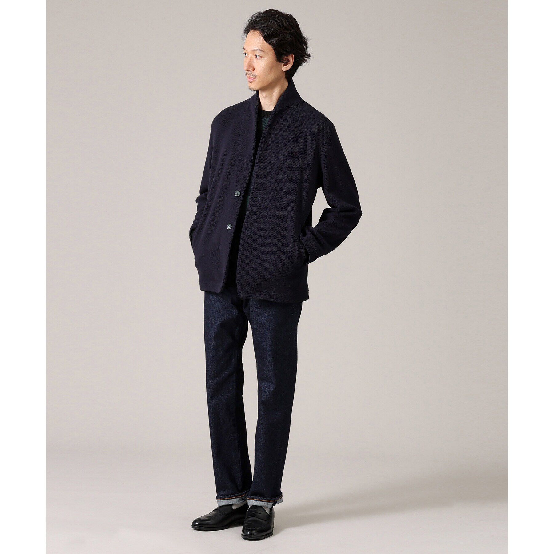 TAKEO KIKUCHI「【モンスターストレッチ】日本製 ワンウォッシュ デニムパンツ」|デニム|