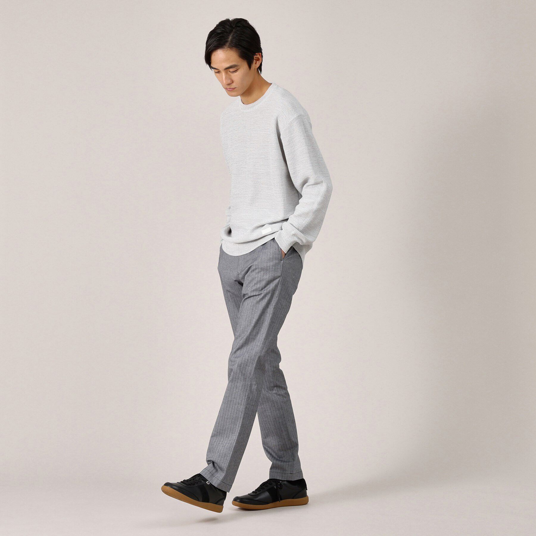 TAKEO KIKUCHI「スプリング メランジ ニット」|ニット・セーター|