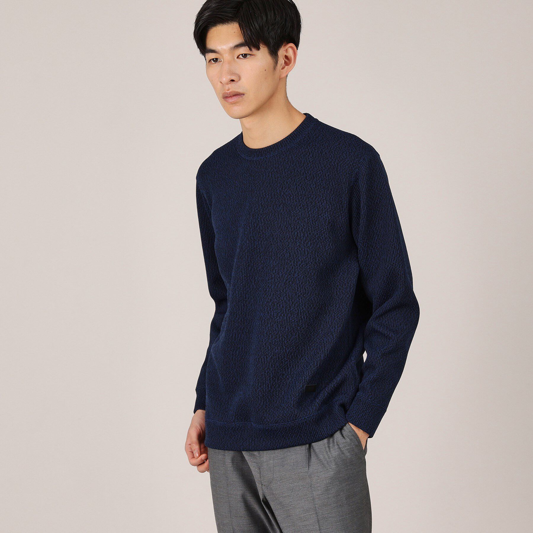 TAKEO KIKUCHI「【Made in JAPAN】ニットライク プルオーバー カットソー」|Tシャツ・カットソー|