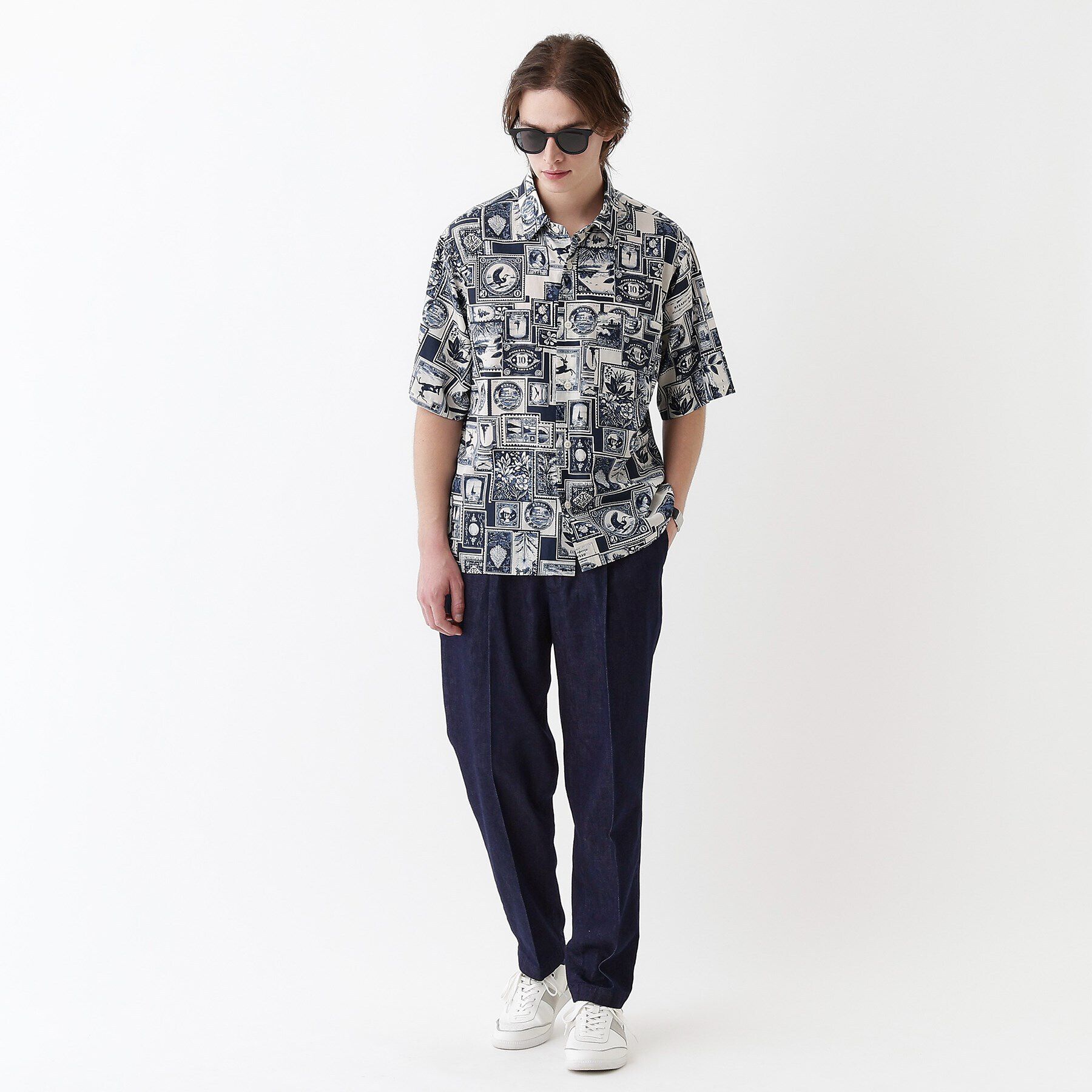 TAKEO KIKUCHI「【THE FLAGSHIP】綿キュプラウールデニム イージーパンツ」|その他|