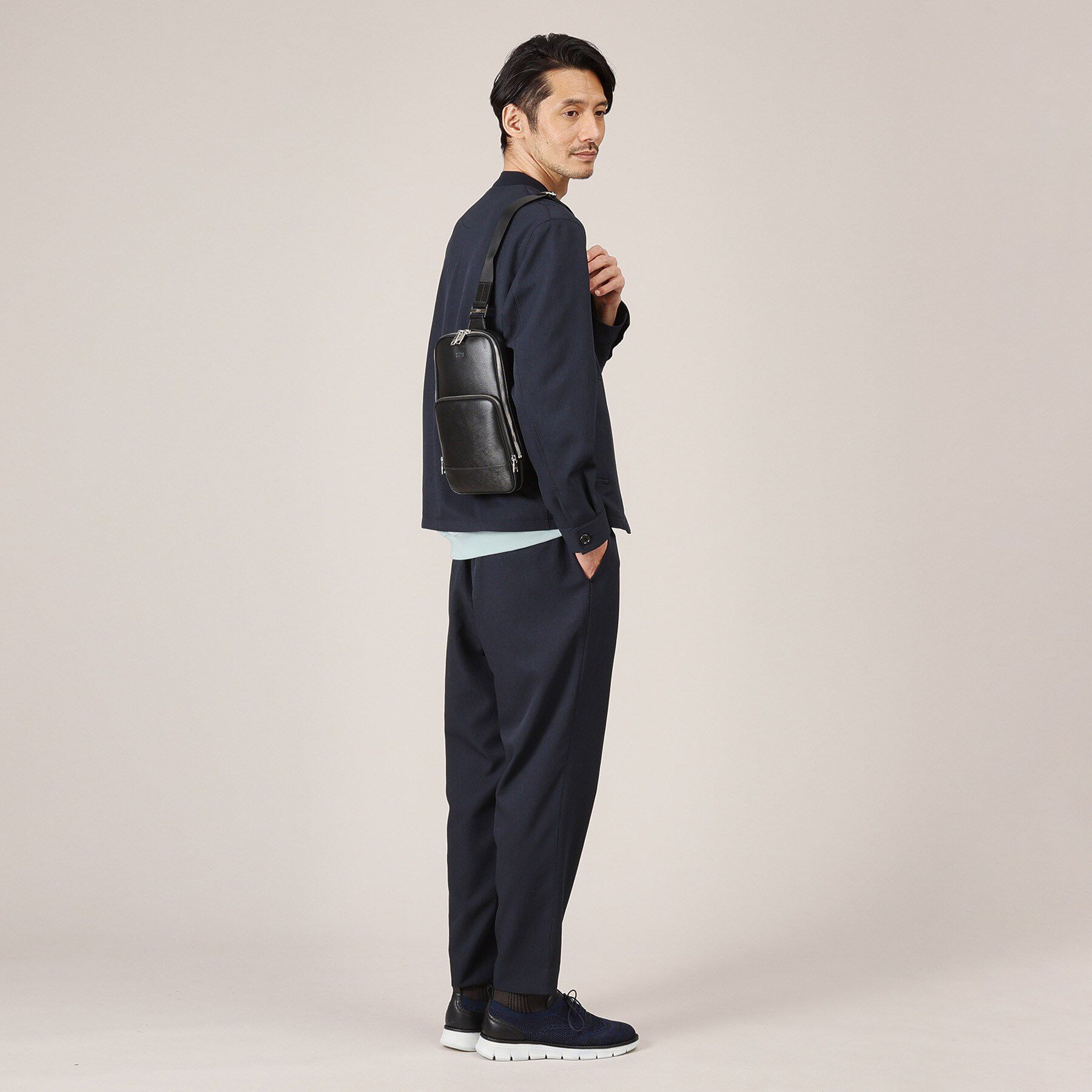 TAKEO KIKUCHI「【多機能】リネンライクカルゼ イージーパンツ」|その他|