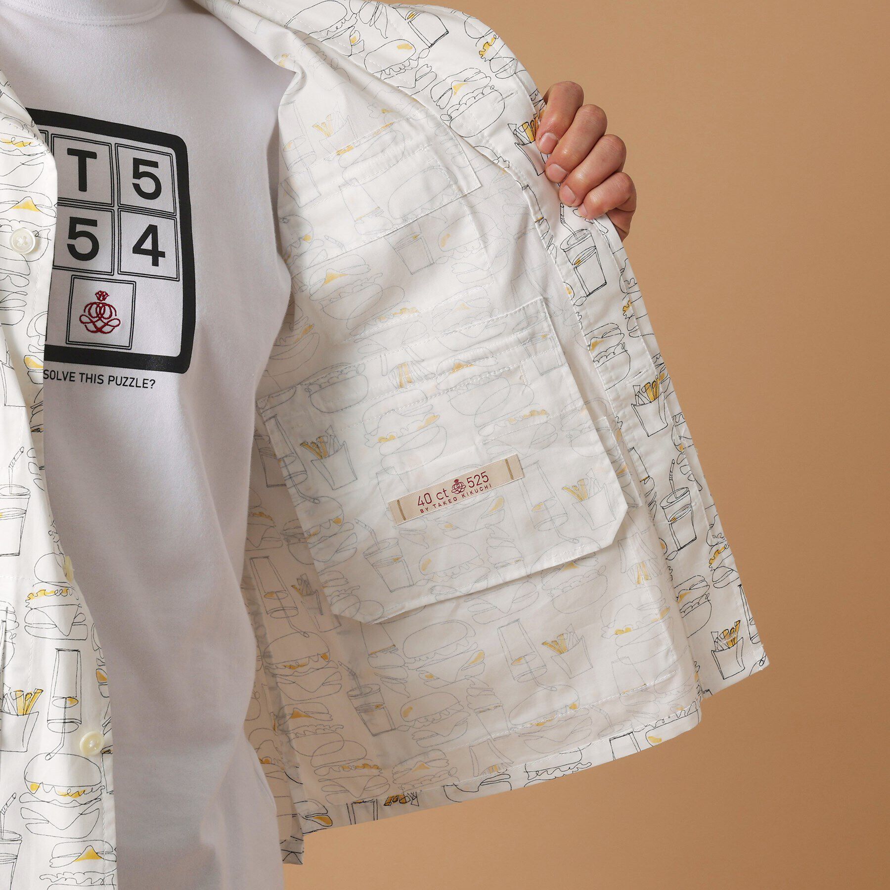 40CARATS&525「多ポケット シャツブルゾン」|ブルゾン・スタジャン|