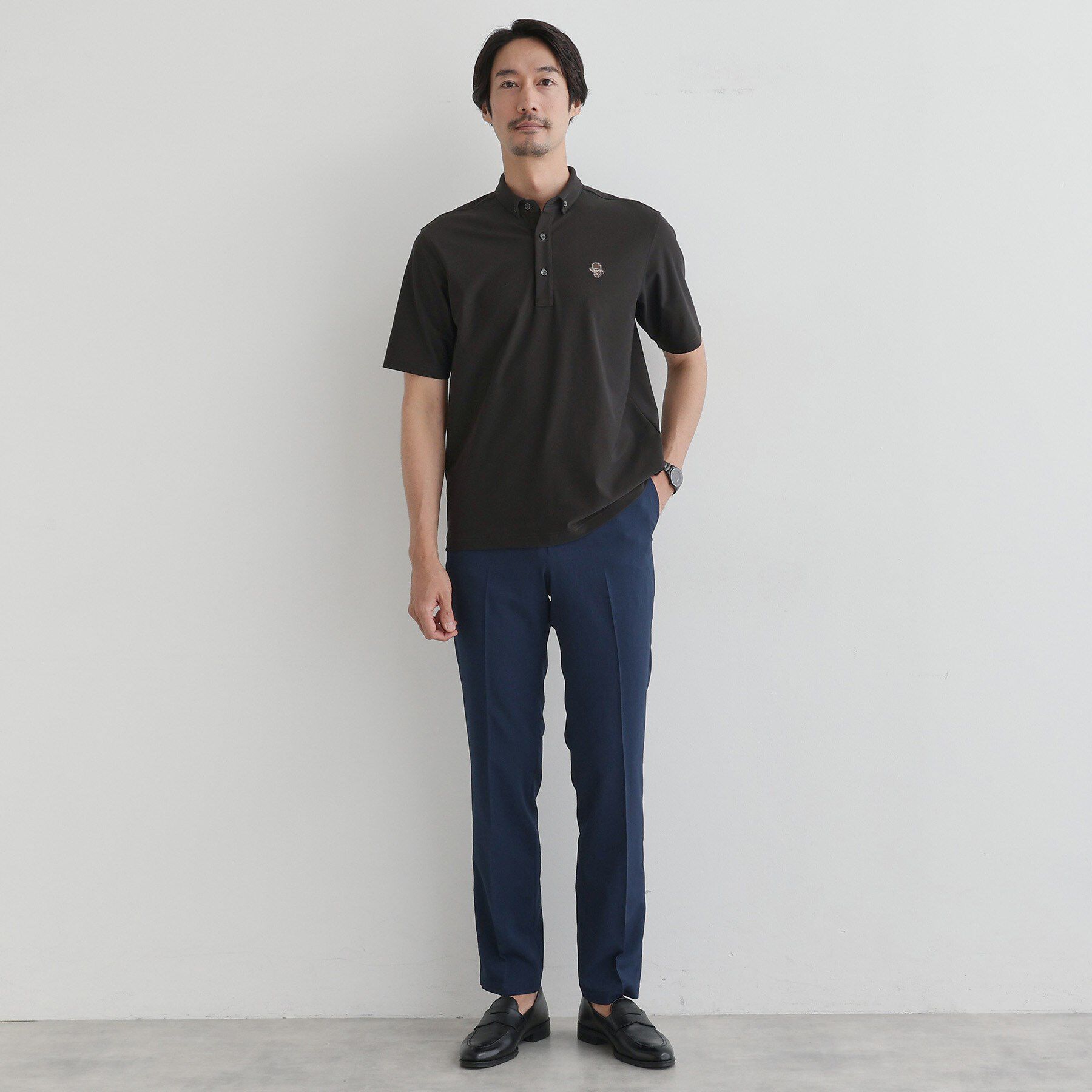 TAKEO KIKUCHI「【COOL CITY WEAR】エアートール ポロシャツ /接触冷感・通気性」|ポロシャツ|