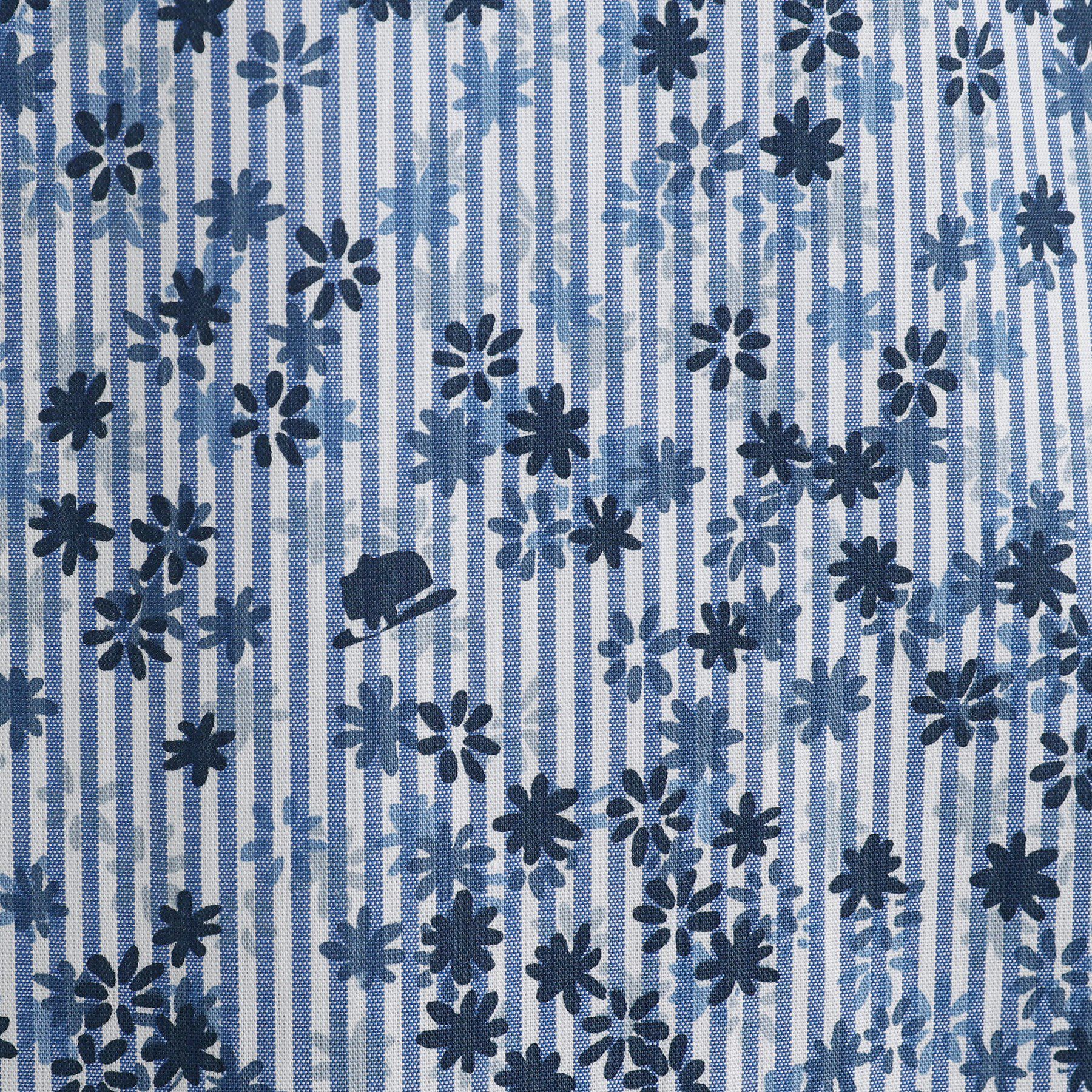 TAKEO KIKUCHI「ストライプ小花 長袖シャツ」|シャツ・ブラウス|