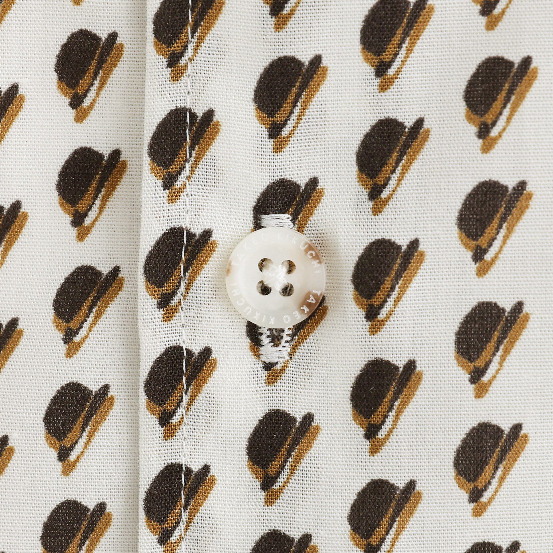 TAKEO KIKUCHI「ボーラーハット柄 長袖シャツ」|シャツ・ブラウス|