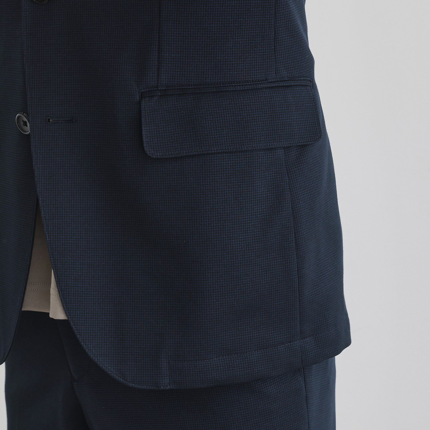 TAKEO KIKUCHI「ピンジャージ 千鳥 ジャケット」|テーラードジャケット|