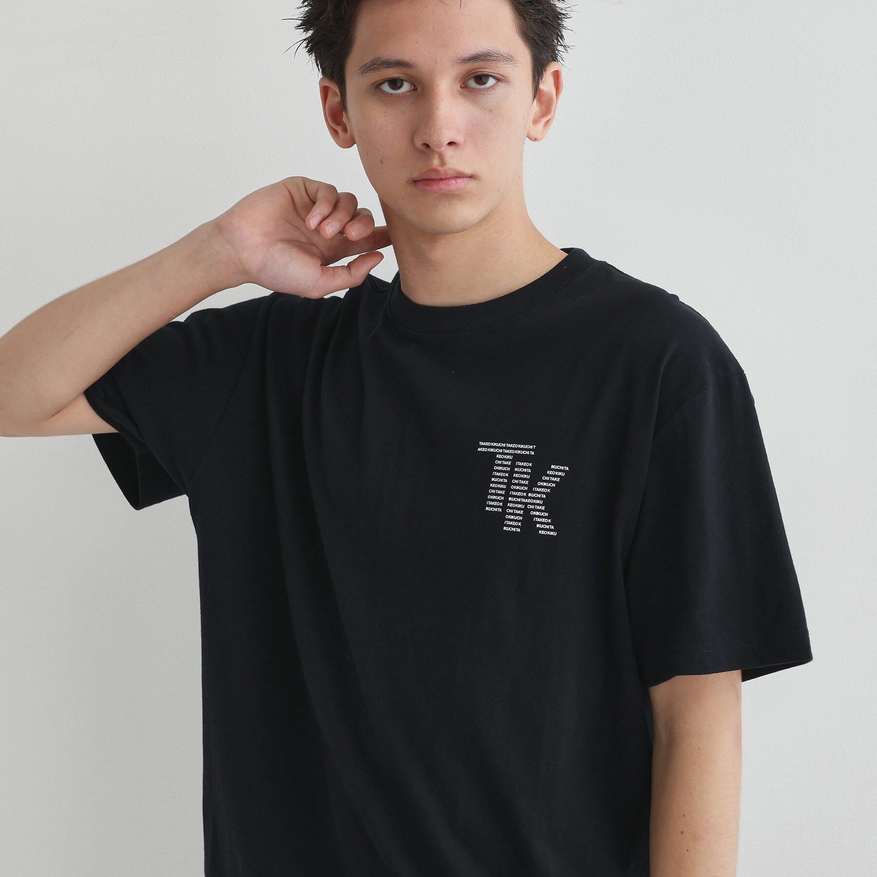 TAKEO KIKUCHI「【LIMITED】TKタイポグラフィTシャツ」|Tシャツ・カットソー|