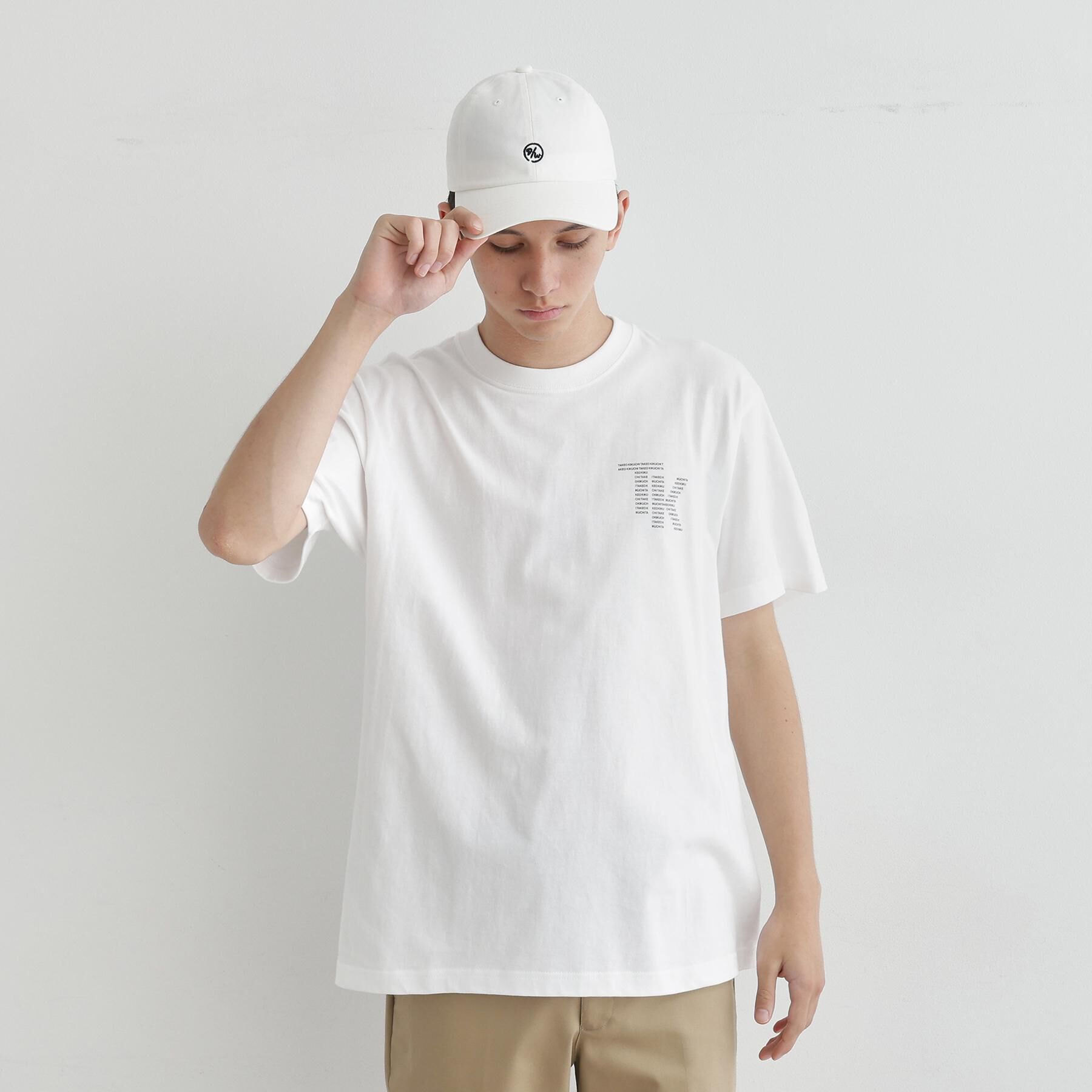 TAKEO KIKUCHI「【LIMITED】TKタイポグラフィTシャツ」|Tシャツ・カットソー|