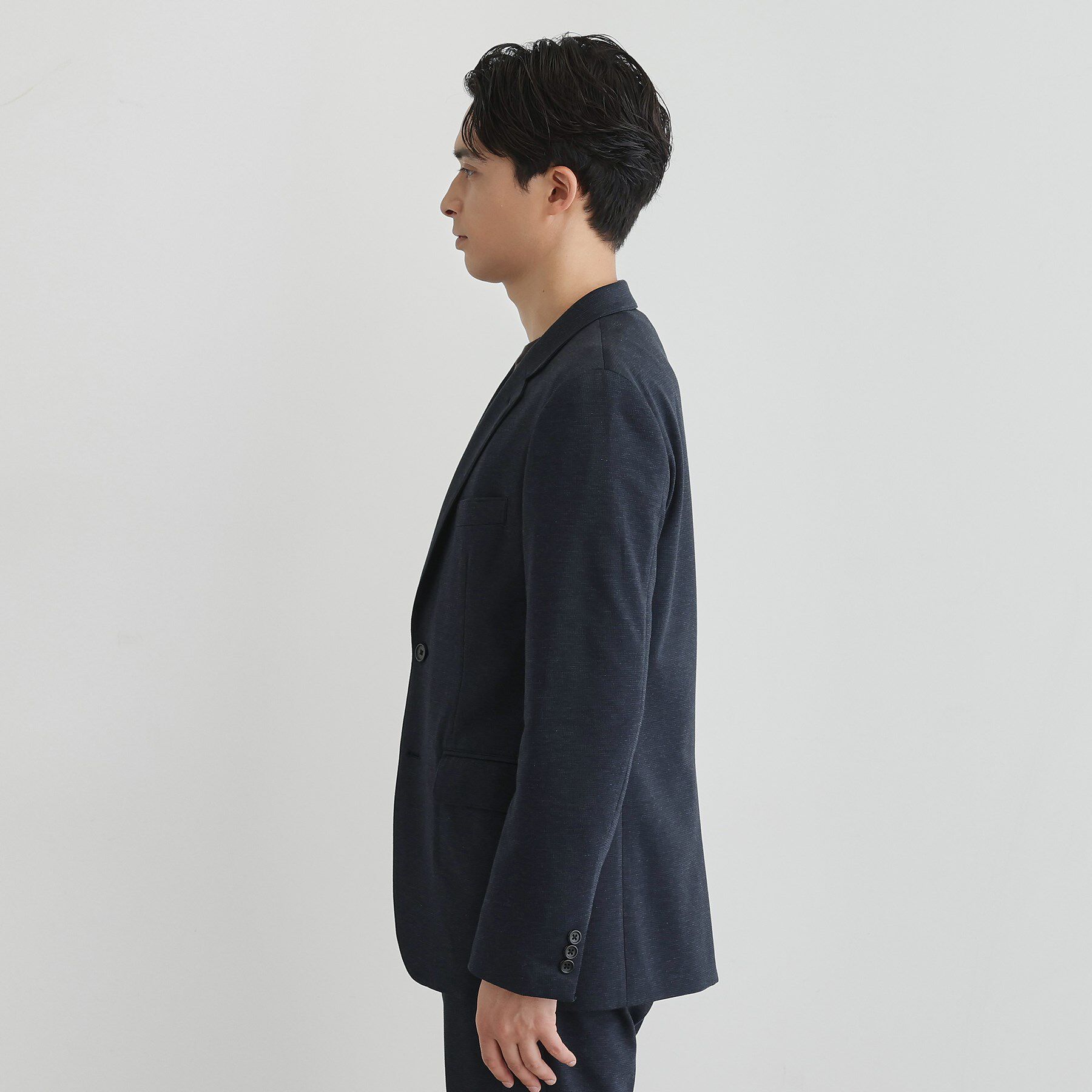 TAKEO KIKUCHI「【None Of Stress】アクティブジャージ 千鳥 ジャケット」|テーラードジャケット|