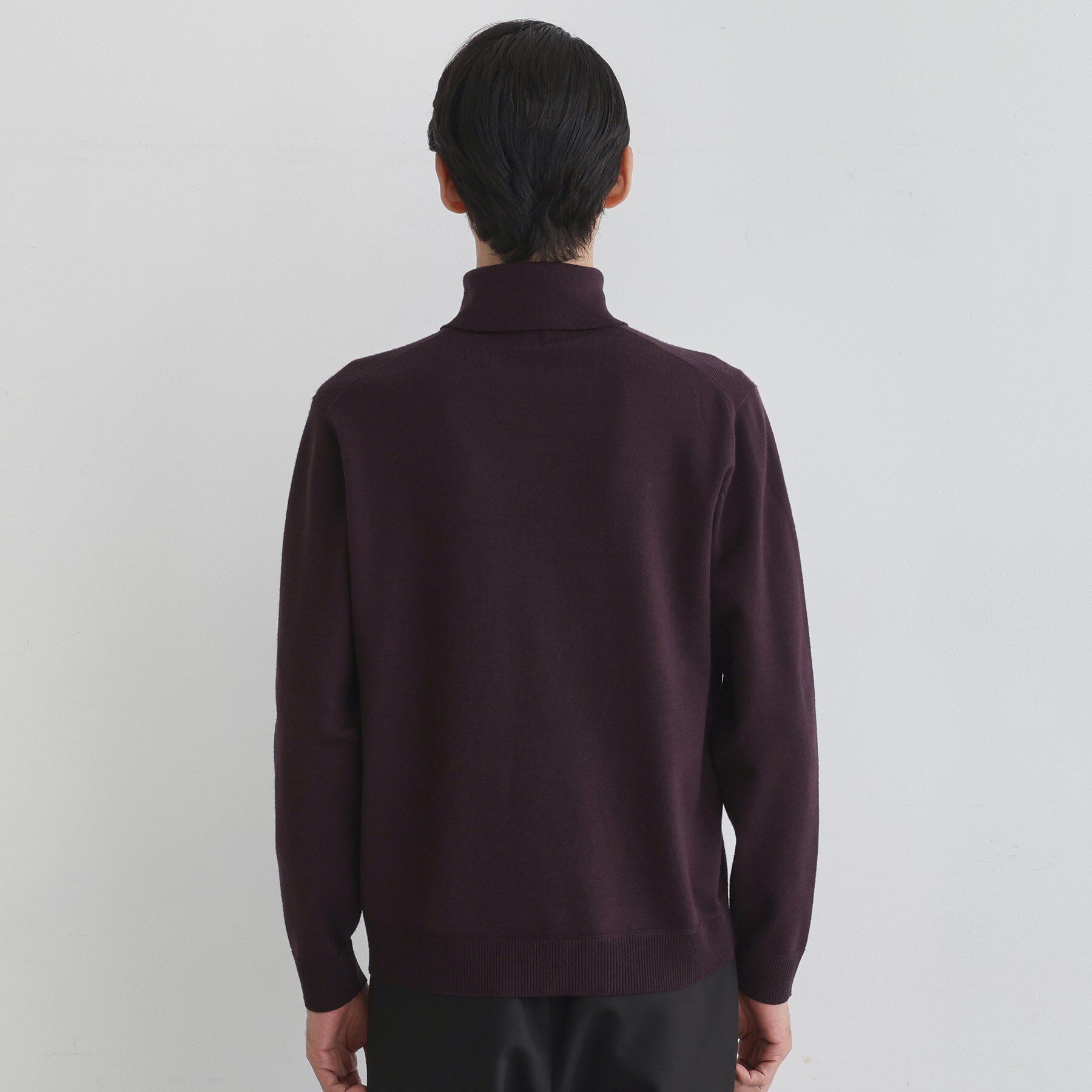 TAKEO KIKUCHI「アンチピリング タートルネック ニット」|ニット・セーター|