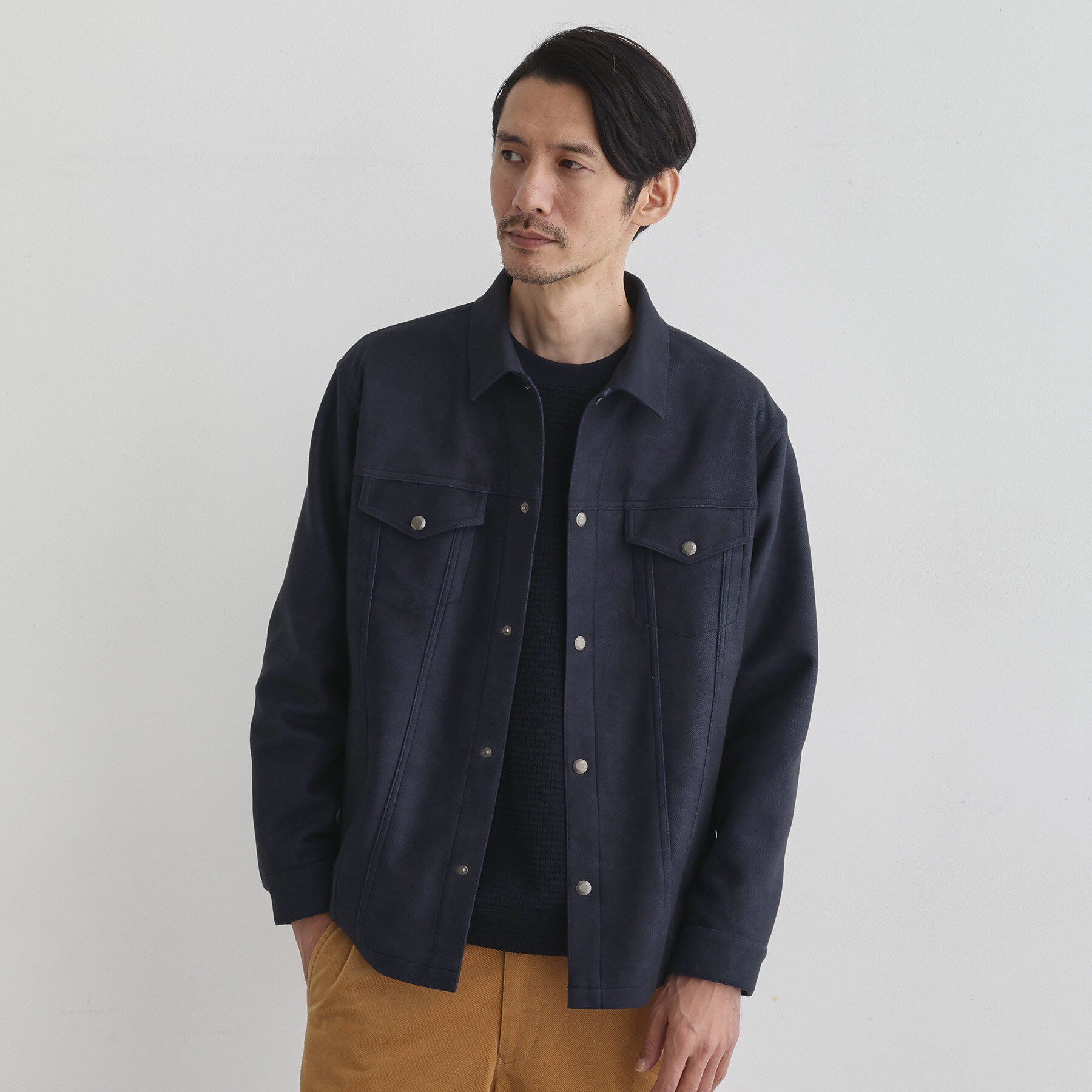 TAKEO KIKUCHI「【JUST ONE LAYER】ダウンファブリック ブルゾン」|ブルゾン・スタジャン|