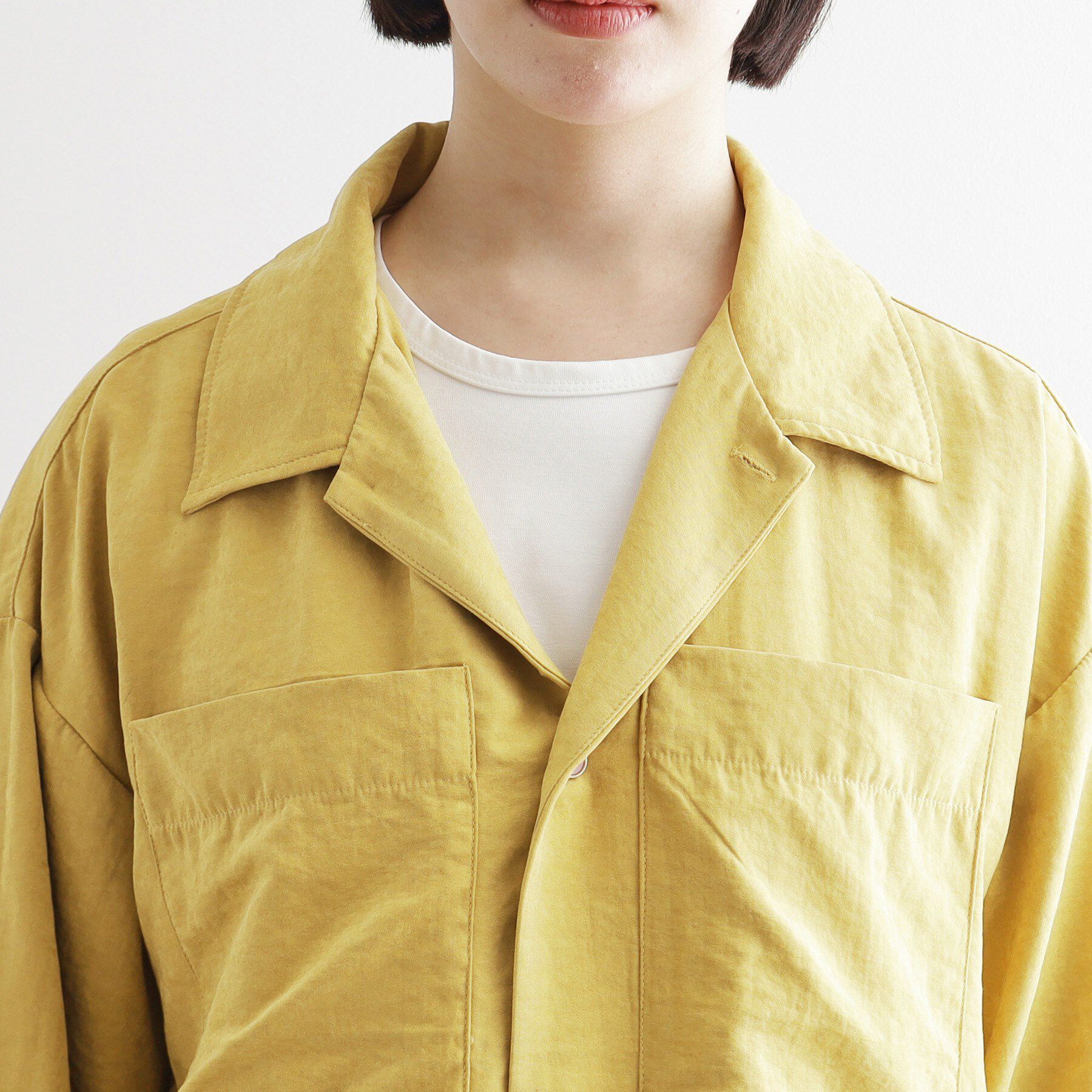 tk.TAKEO KIKUCHI「ヴィンテージライククロップドシャツ」|シャツ・ブラウス|