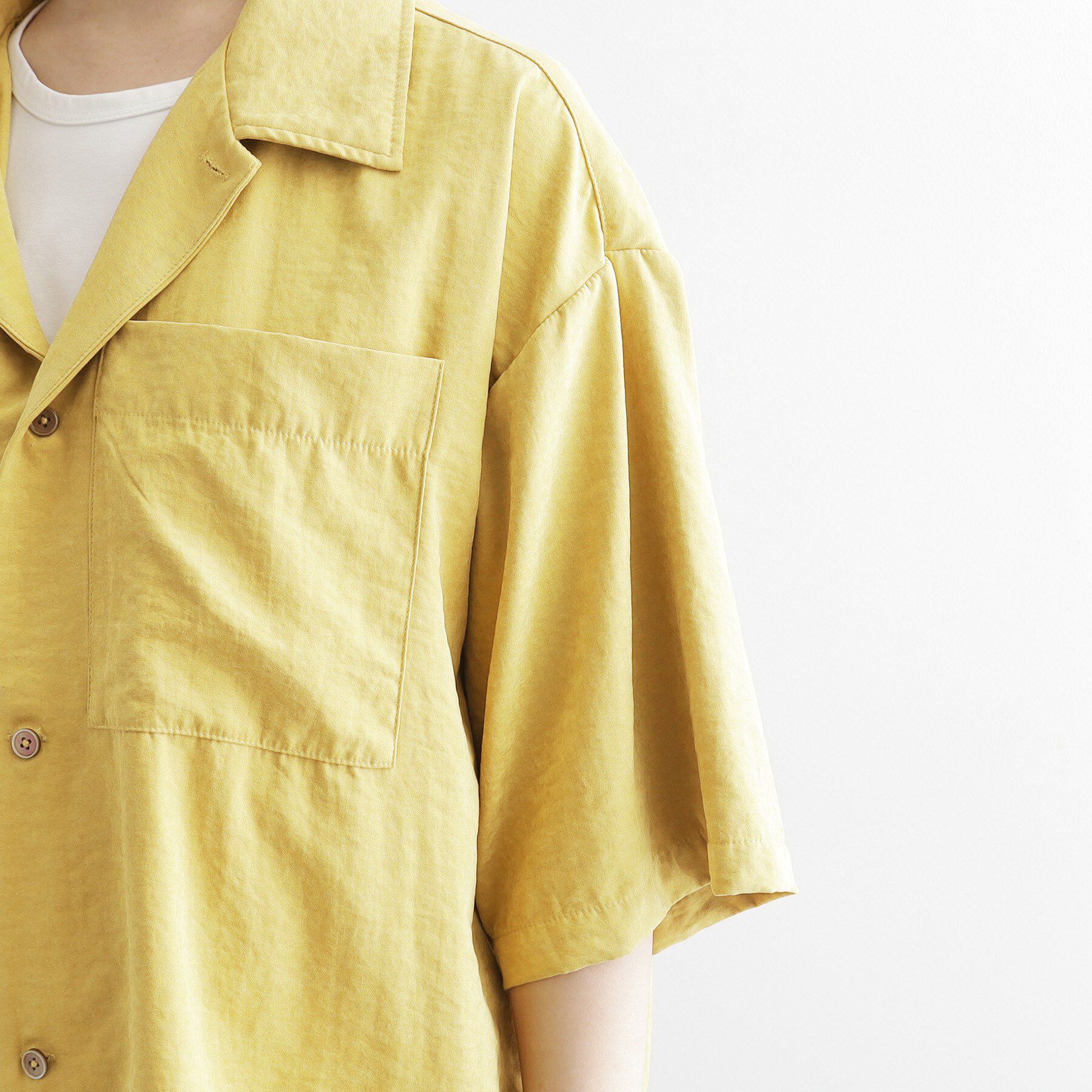 tk.TAKEO KIKUCHI「ヴィンテージライククロップドシャツ」|シャツ・ブラウス|