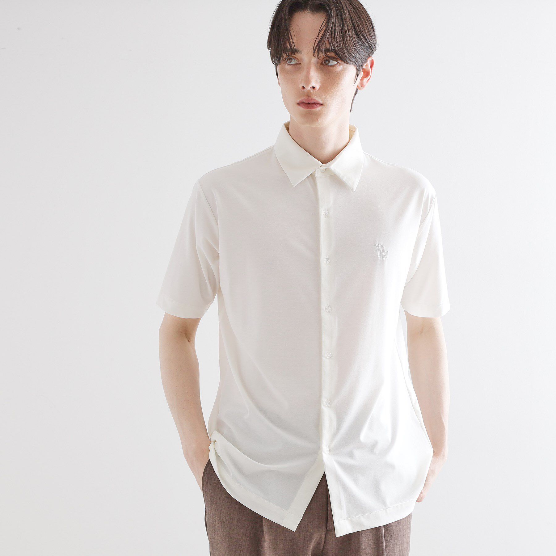 tk.TAKEO KIKUCHI「【マシンウォッシャブル】フロントオープンシャツ」|シャツ・ブラウス|