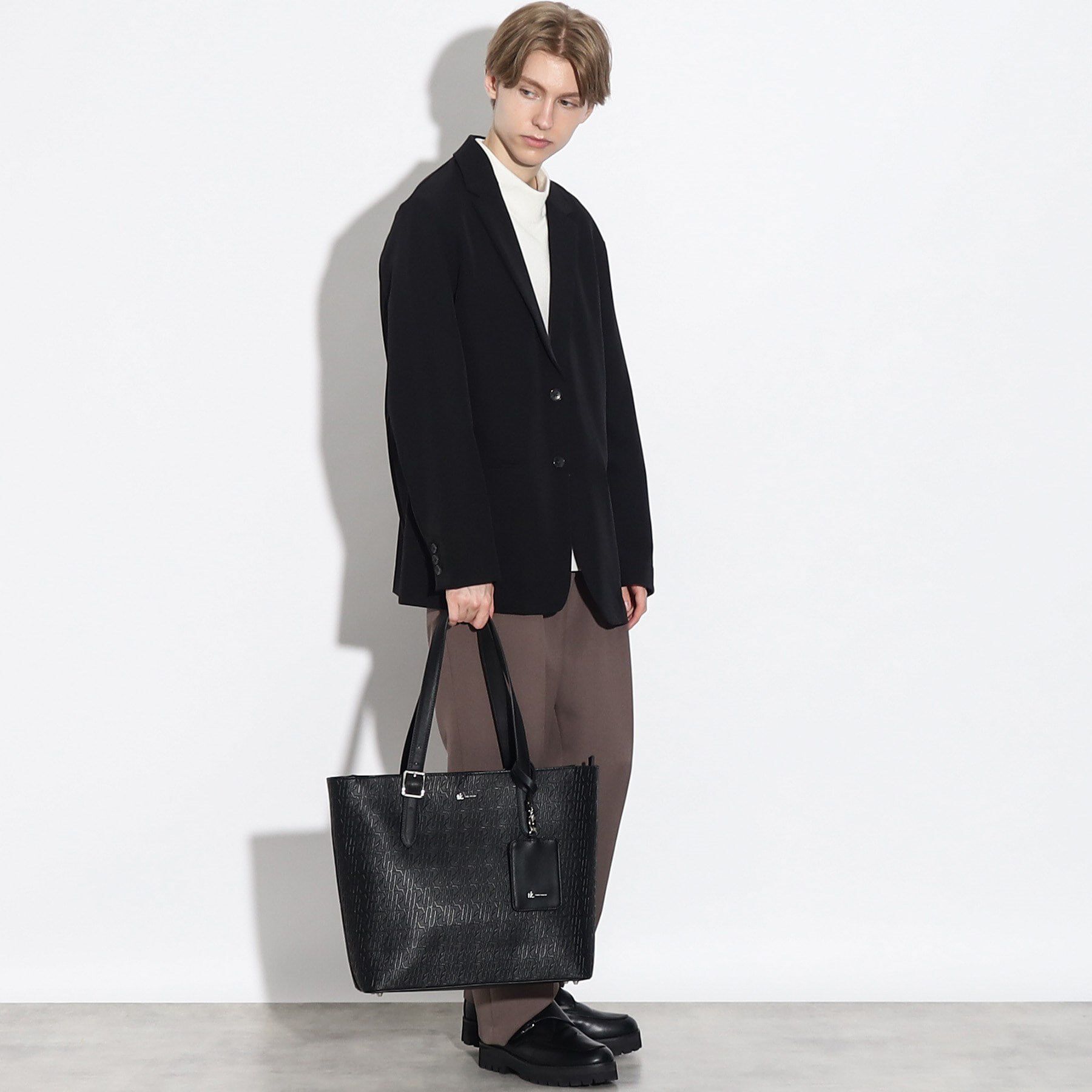 tk.TAKEO KIKUCHI「サフィアーノトートバッグ（パスケース付き）」|トートバッグ|