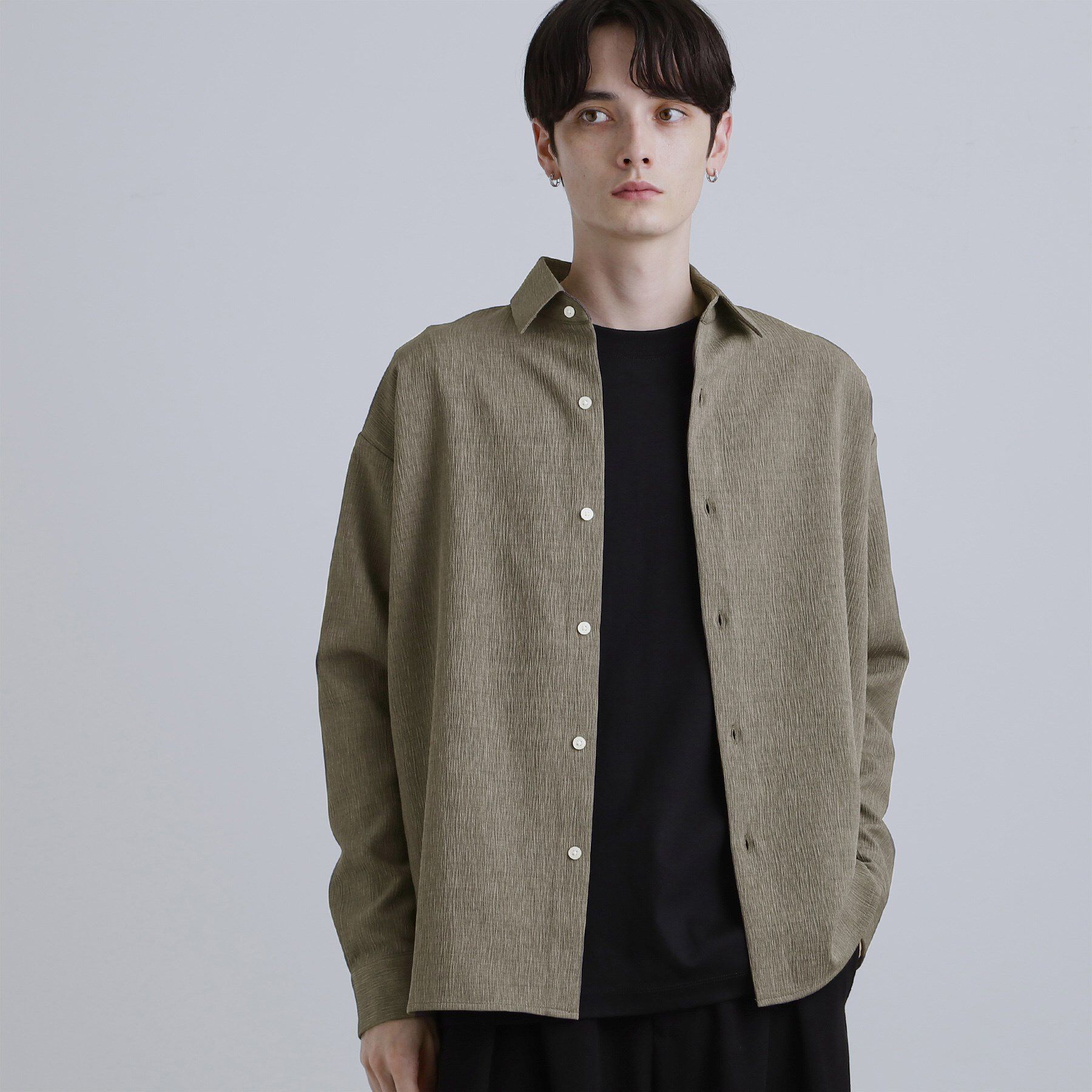 tk.TAKEO KIKUCHI「テッククレープシャツ」|シャツ・ブラウス|