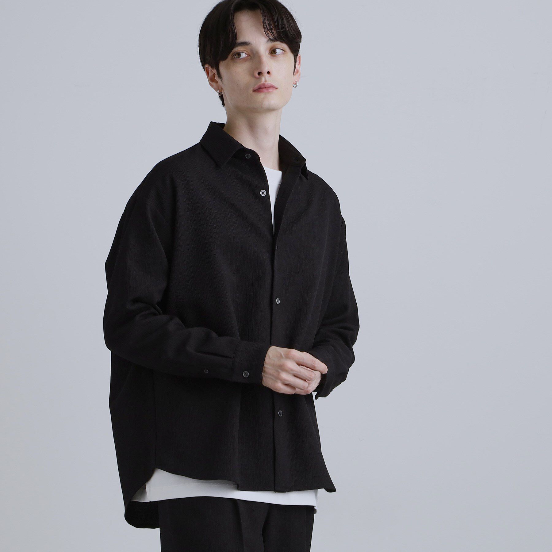 tk.TAKEO KIKUCHI「テッククレープシャツ」|シャツ・ブラウス|