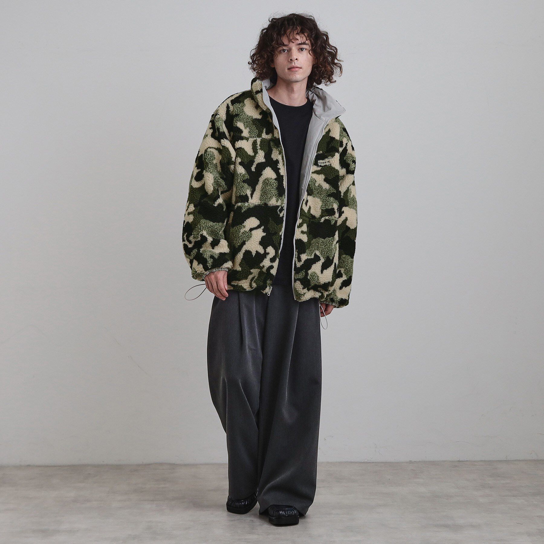 tk.TAKEO KIKUCHI「【WEB限定】リバーシブルボアブルゾン」|ブルゾン・スタジャン|