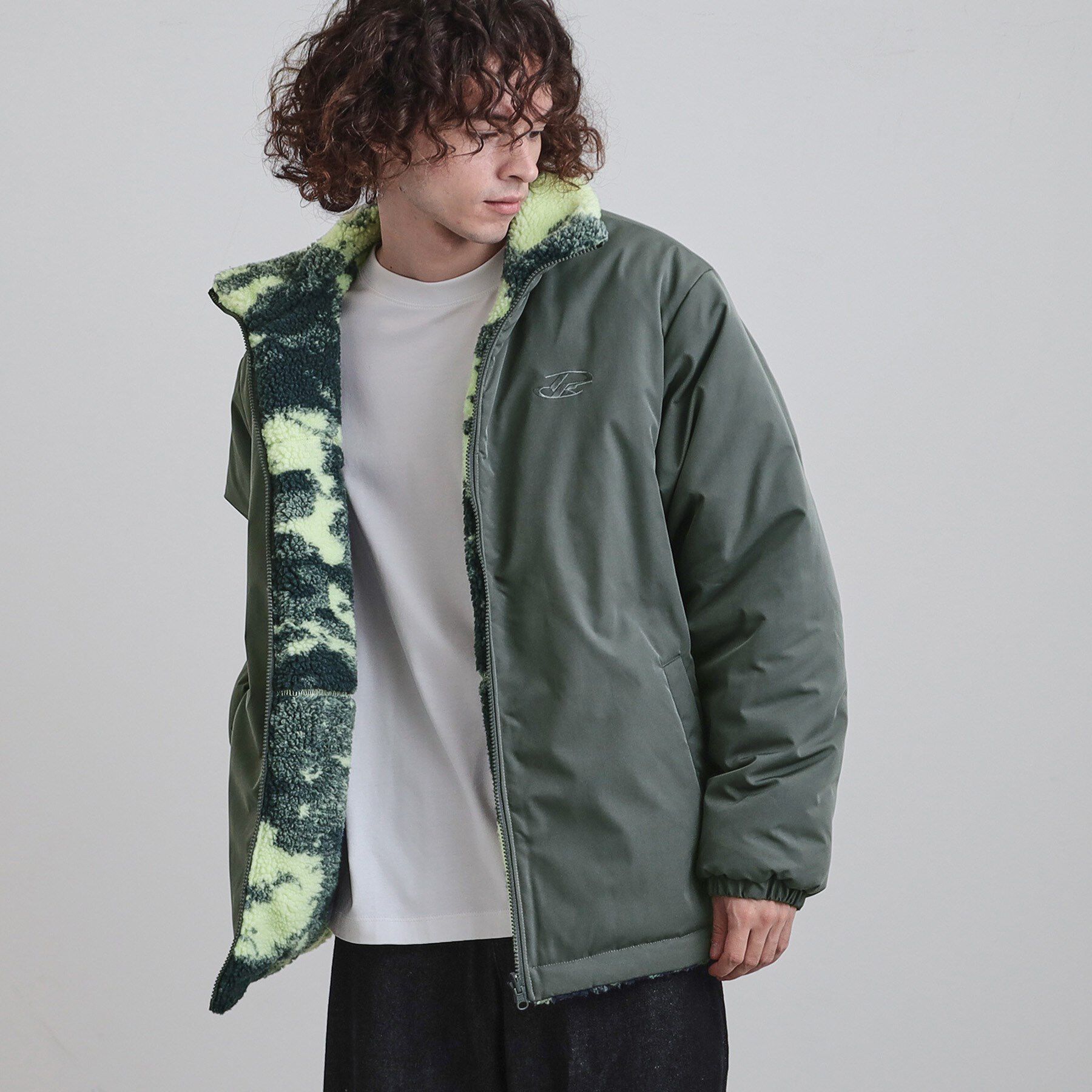 tk.TAKEO KIKUCHI「【WEB限定】リバーシブルボアブルゾン」|ブルゾン・スタジャン|