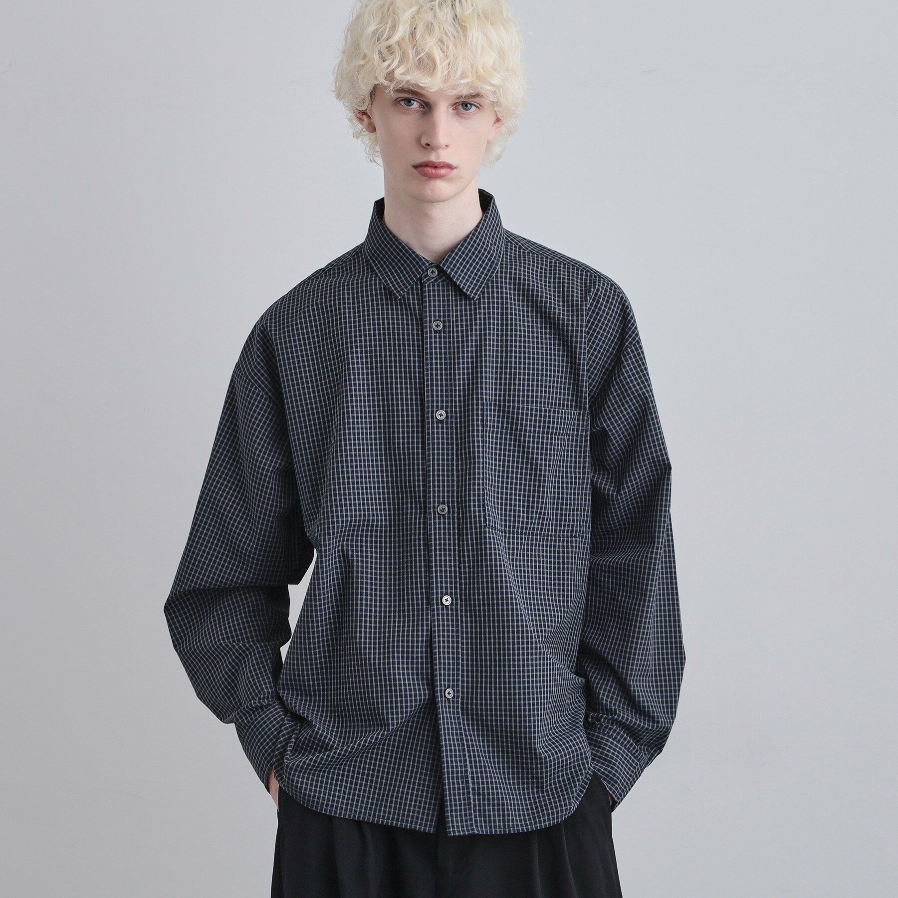 tk.TAKEO KIKUCHI「【選べる7色】アソートブロードシャツ」|シャツ・ブラウス|ネイビー(294)