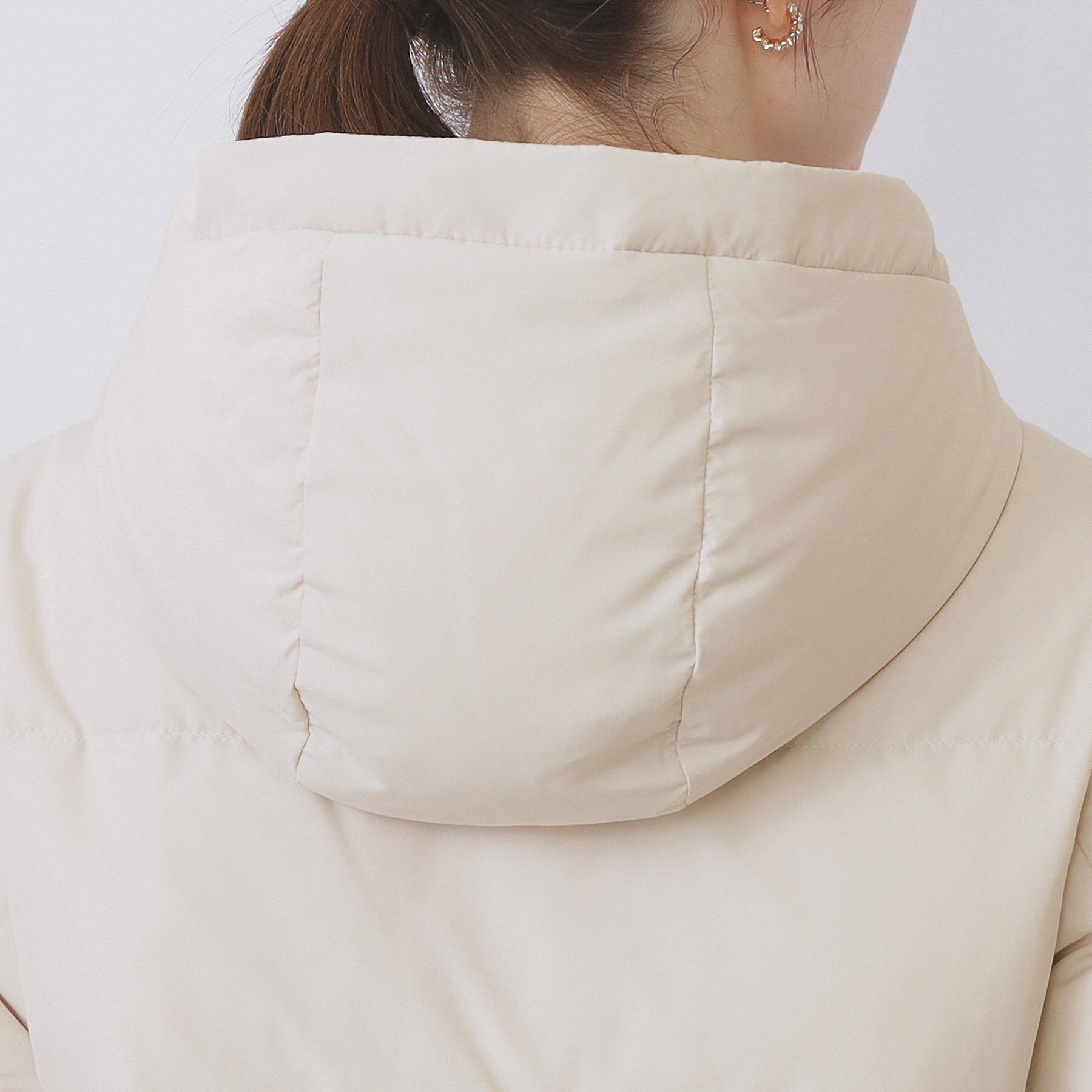 index「KAWADAダウンペプラムショートコート【撥水/洗濯機OK/静電気防止裏地】」|ダウン|