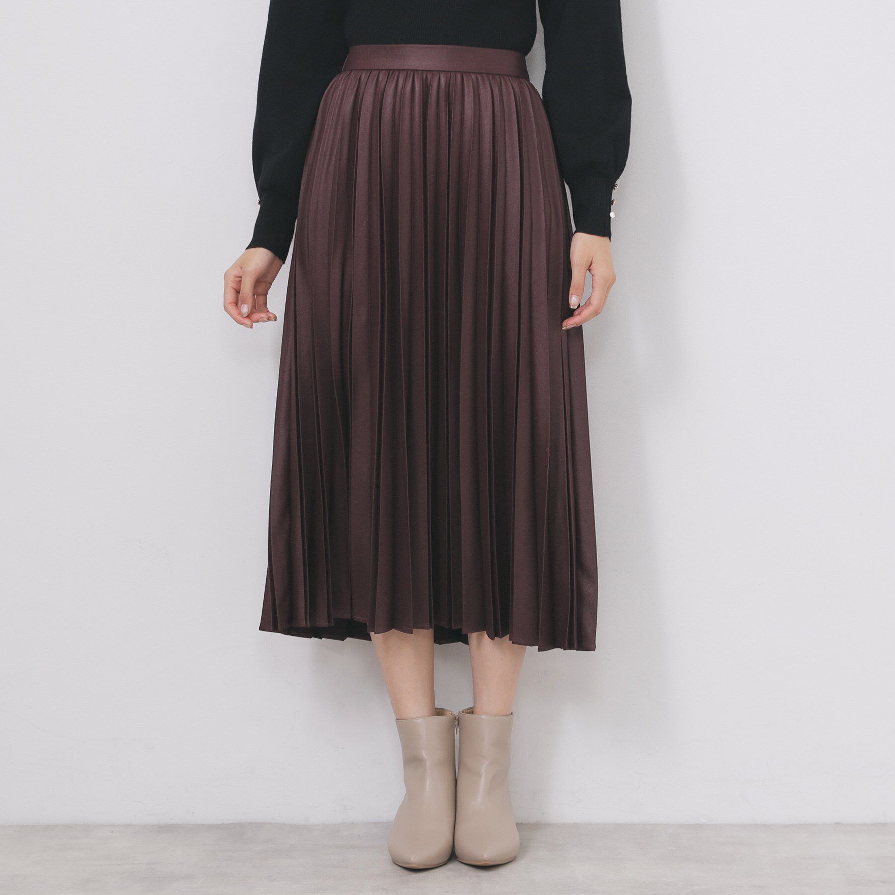 index「プリーツスカート【洗濯機OK】」|スカート|