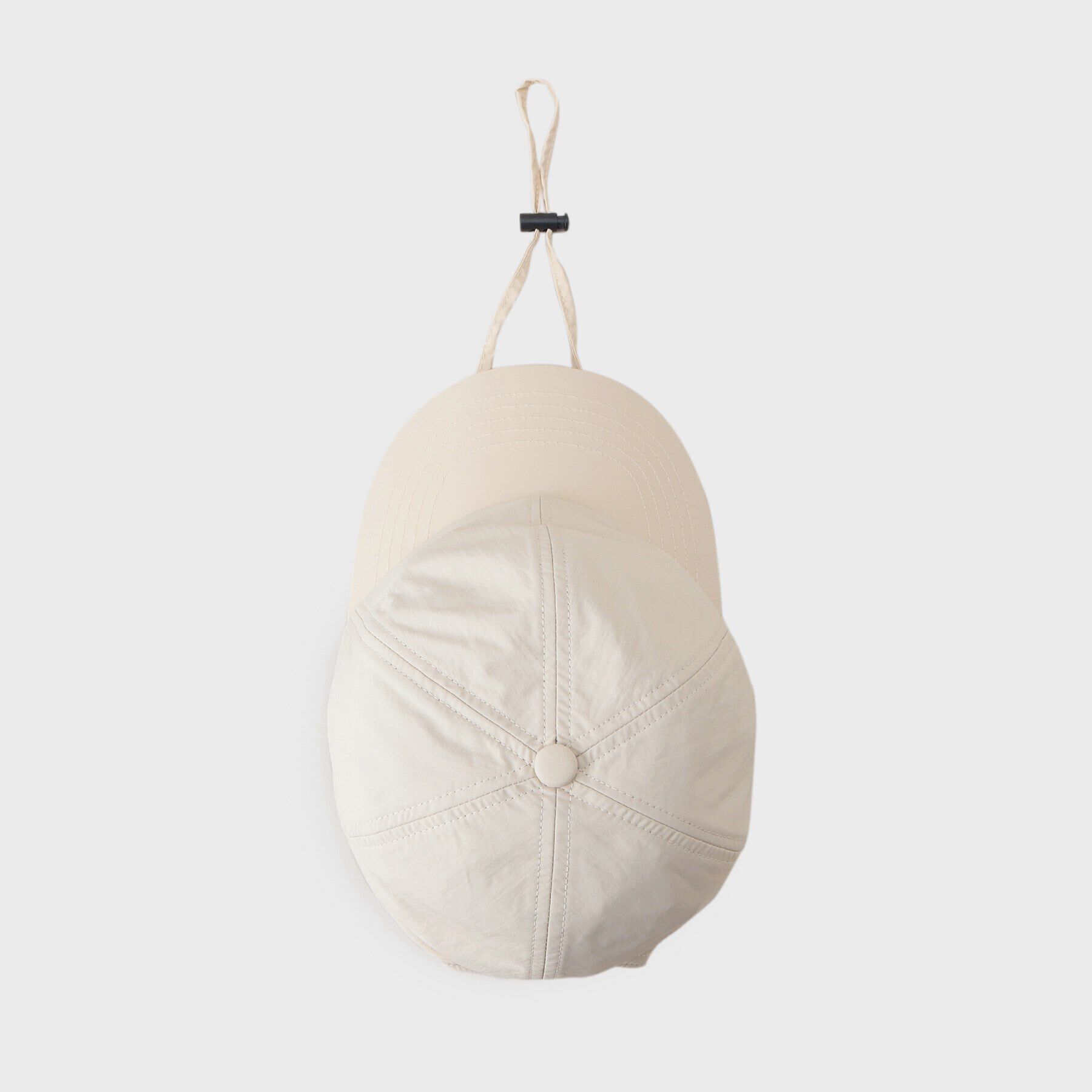 OPAQUE.CLIP「【取外し可】紐付きナイロンキャップ」|キャップ・キャスケット|