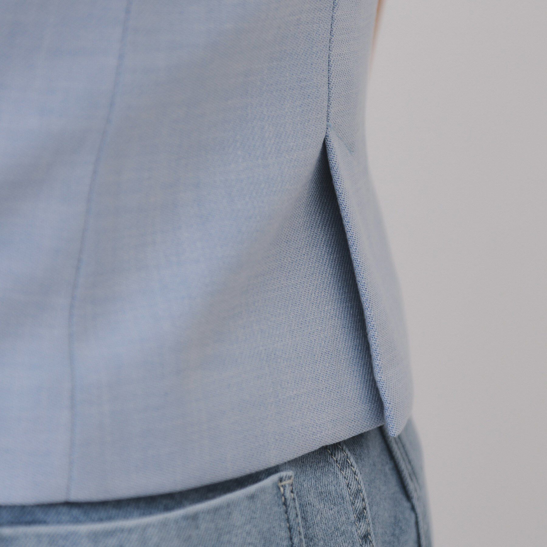 OPAQUE.CLIP「メランジコンパクトジレ/セットアップ対応可【洗濯機洗い可】」|ベスト・ジレ|