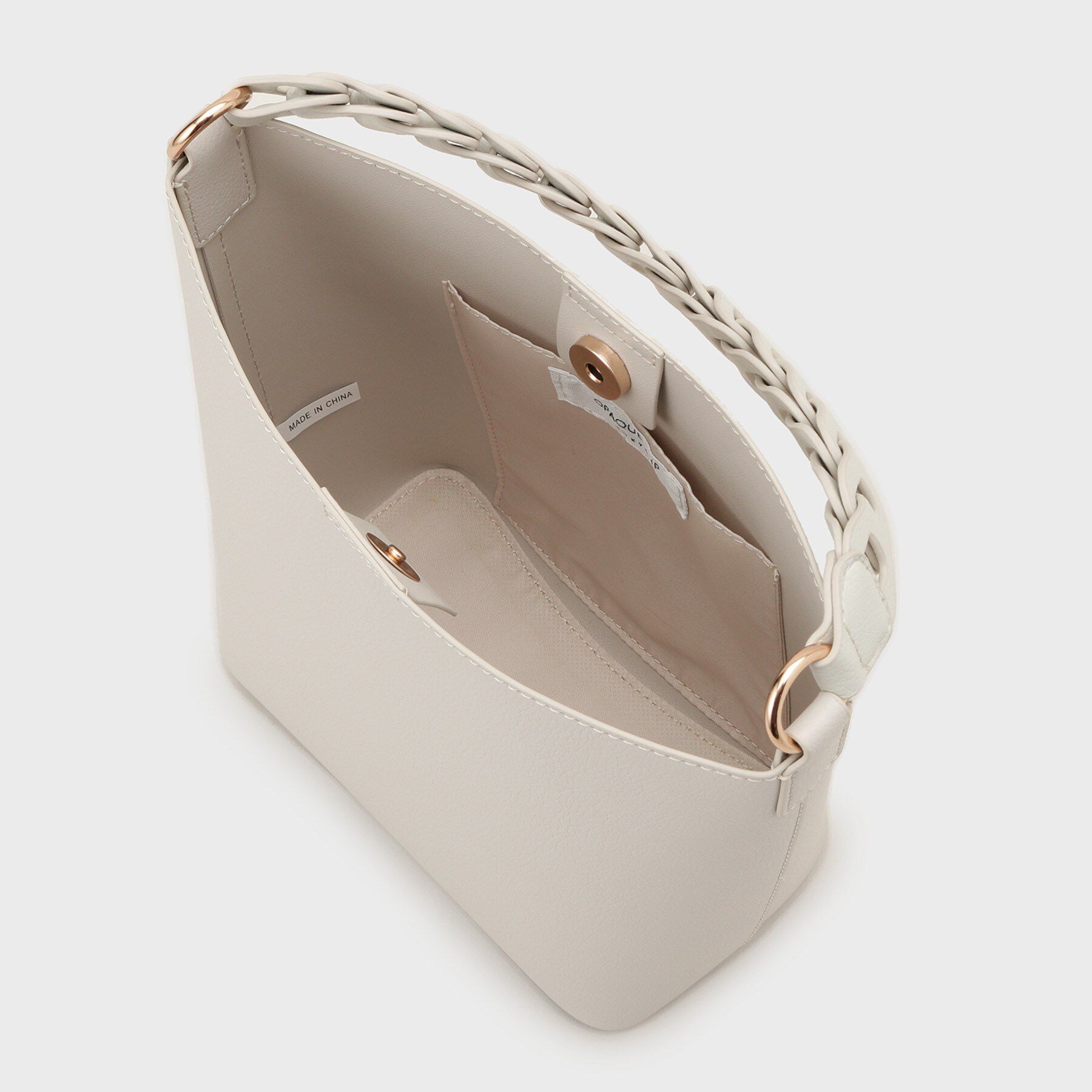 OPAQUE.CLIP「【2WAY】デザインハンドルバッグ」|ショルダー・メッセンジャー|