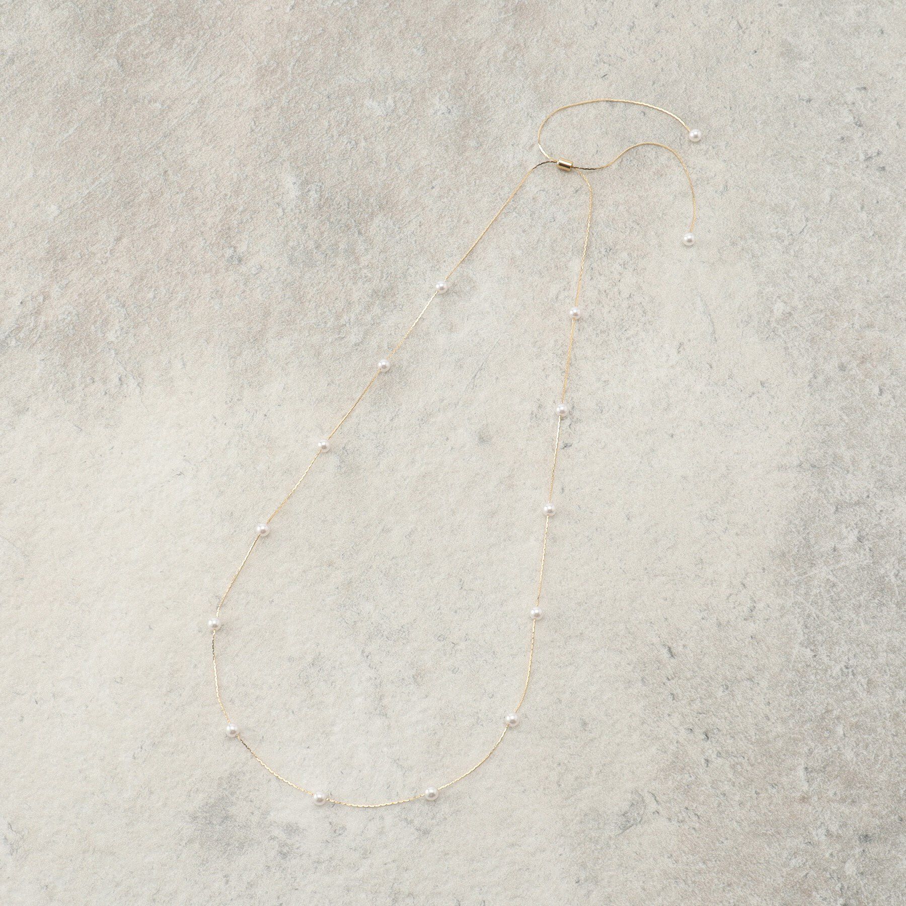 OPAQUE.CLIP「チェーン&times;フェイクパールネックレス」|ネックレス|