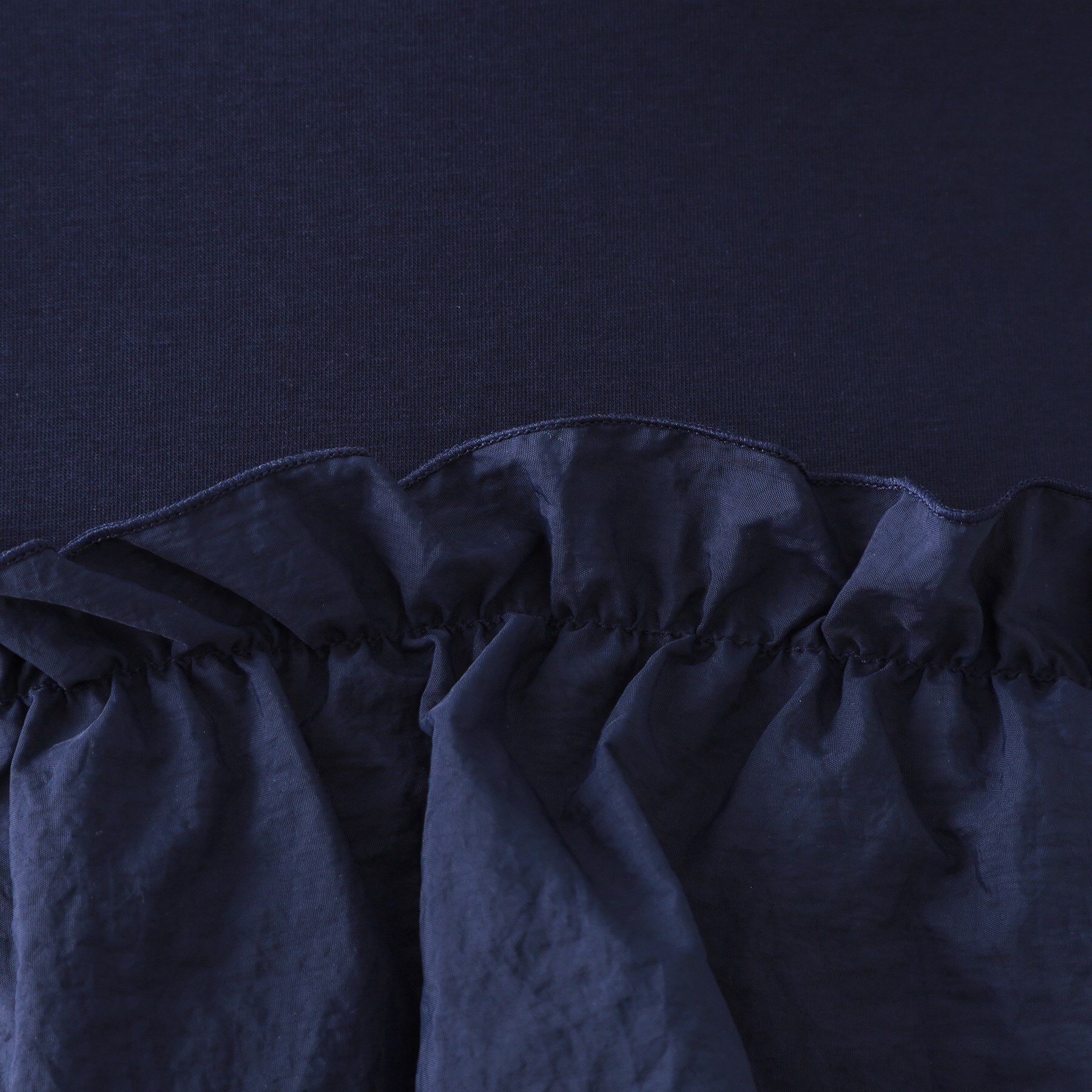 OPAQUE.CLIP「ダブルフリルデザイントップス【洗濯機洗い可】」|Tシャツ・カットソー|