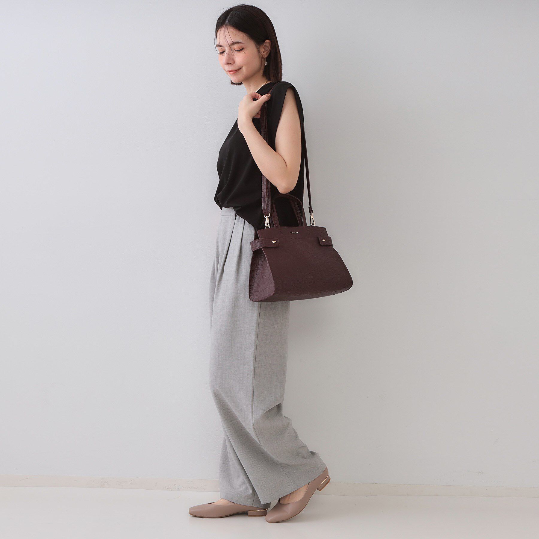 OPAQUE.CLIP「【軽量/2WAY/通勤対応】コメットデザインミドルバッグ」|ショルダー・メッセンジャー|