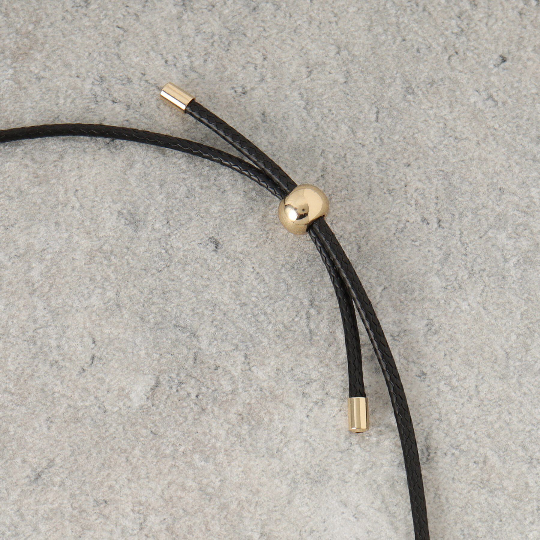 OPAQUE.CLIP「メタルバー&times;コードネックレス」|ネックレス|