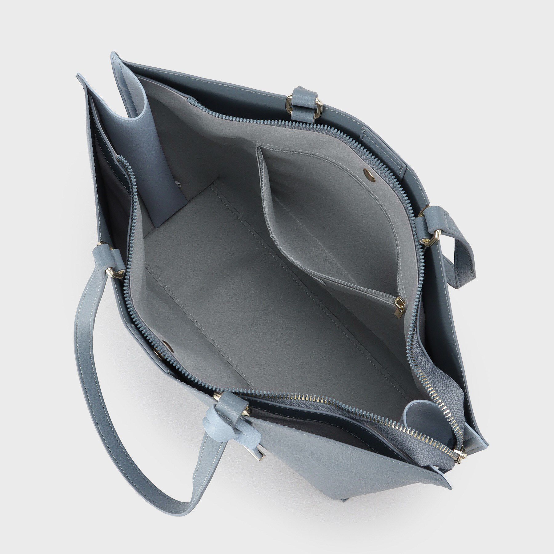 OPAQUE.CLIP「【名品/A4サイズ対応】バイカラースムーストートバッグ」|トートバッグ|