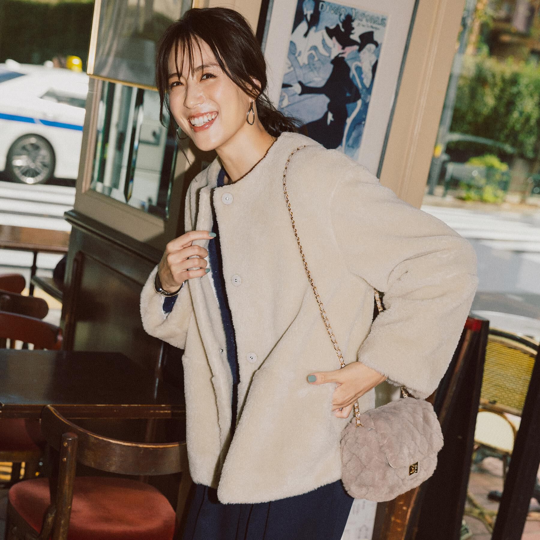 OPAQUE.CLIP「パフィーキルティングチェーンショルダーバッグ」|ショルダー・メッセンジャー|