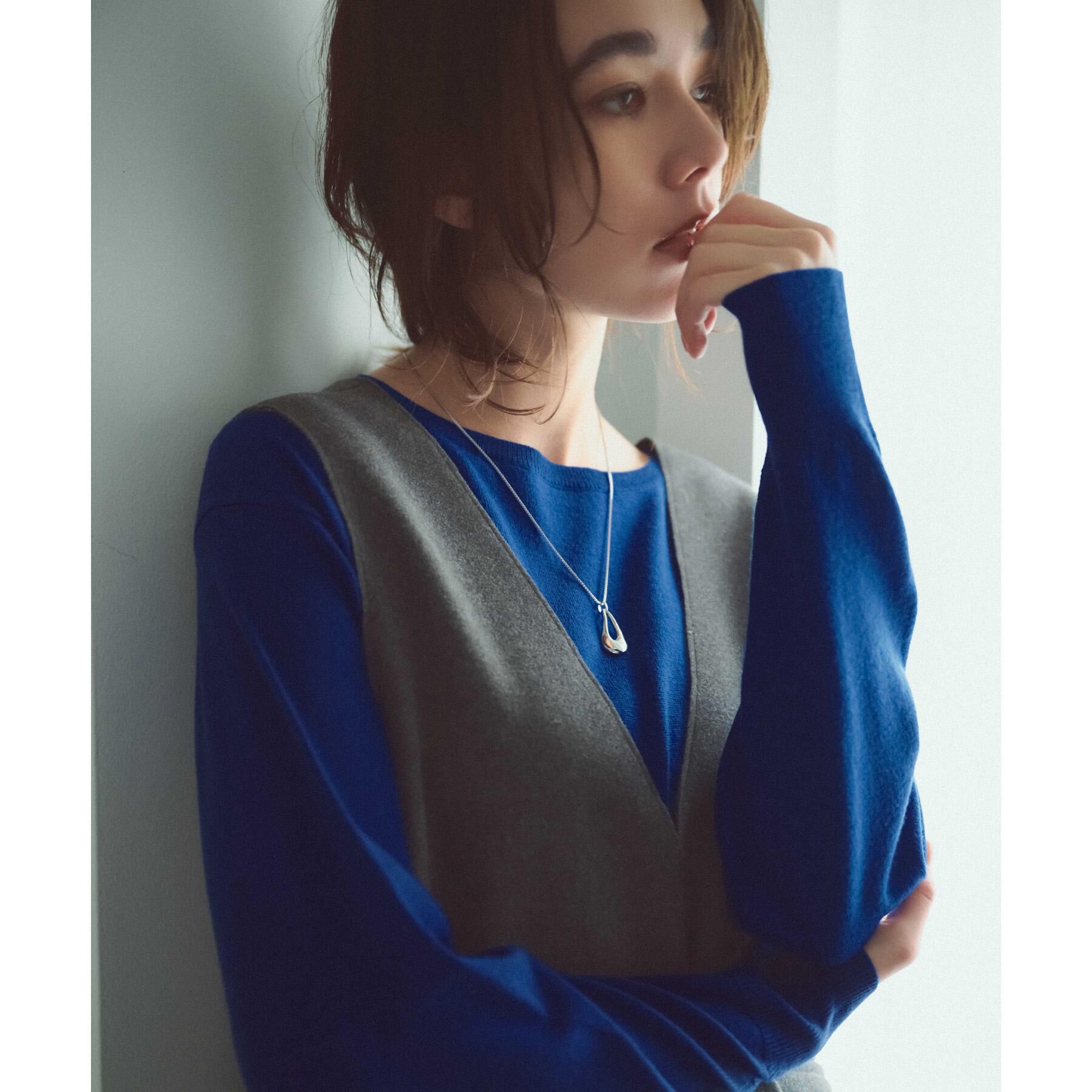 OPAQUE.CLIP「ウールライクジャンパードレス【洗濯機洗い可】」|ワンピース|