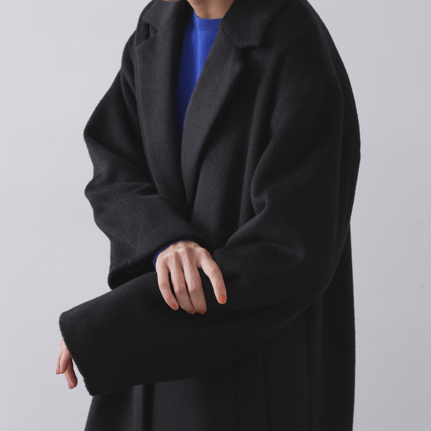 OPAQUE.CLIP「カシミヤブレンドウールチェスターコート」|チェスターコート|