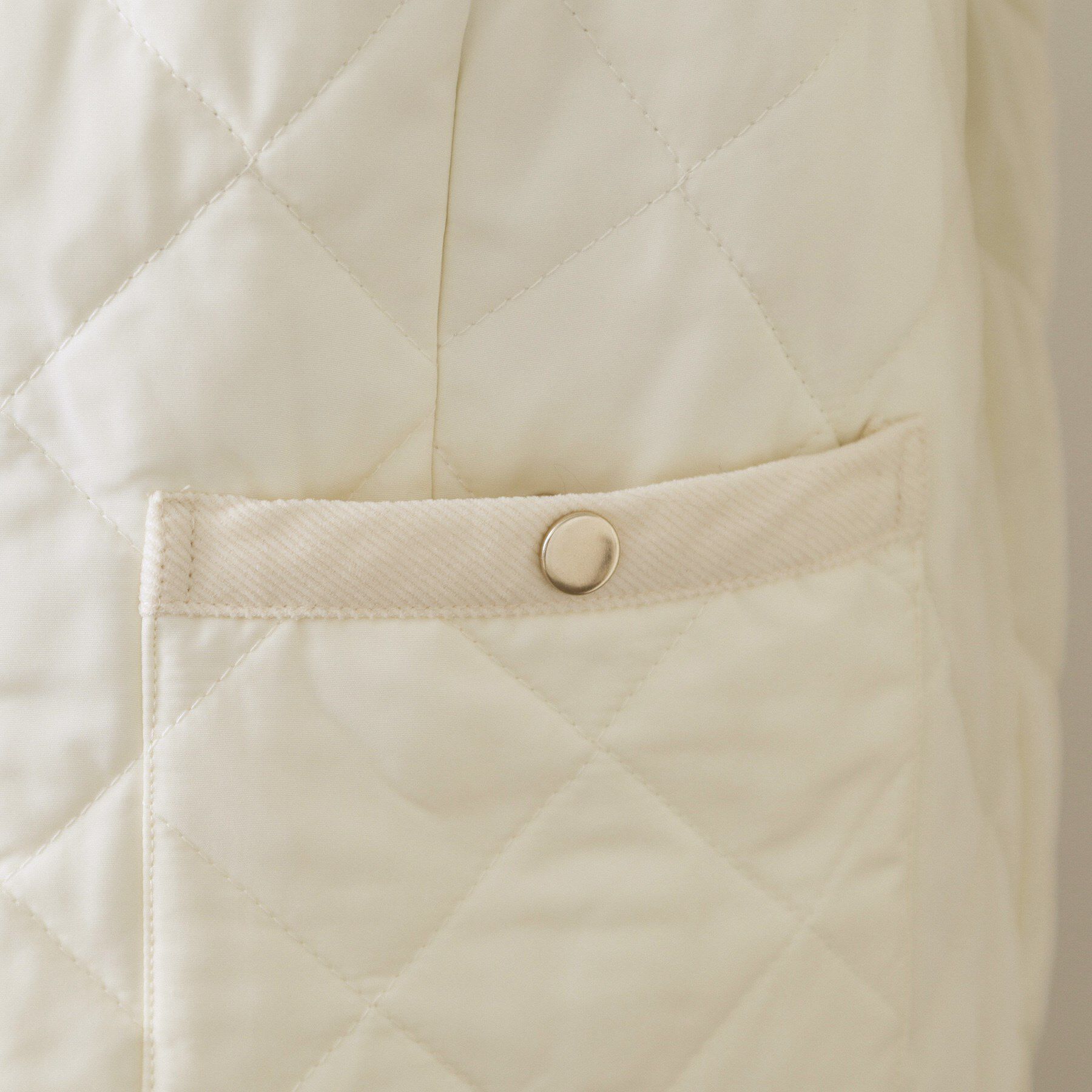 OPAQUE.CLIP「撥水キルティングノーカラージャケット【洗濯機洗い可】」|ノーカラージャケット|