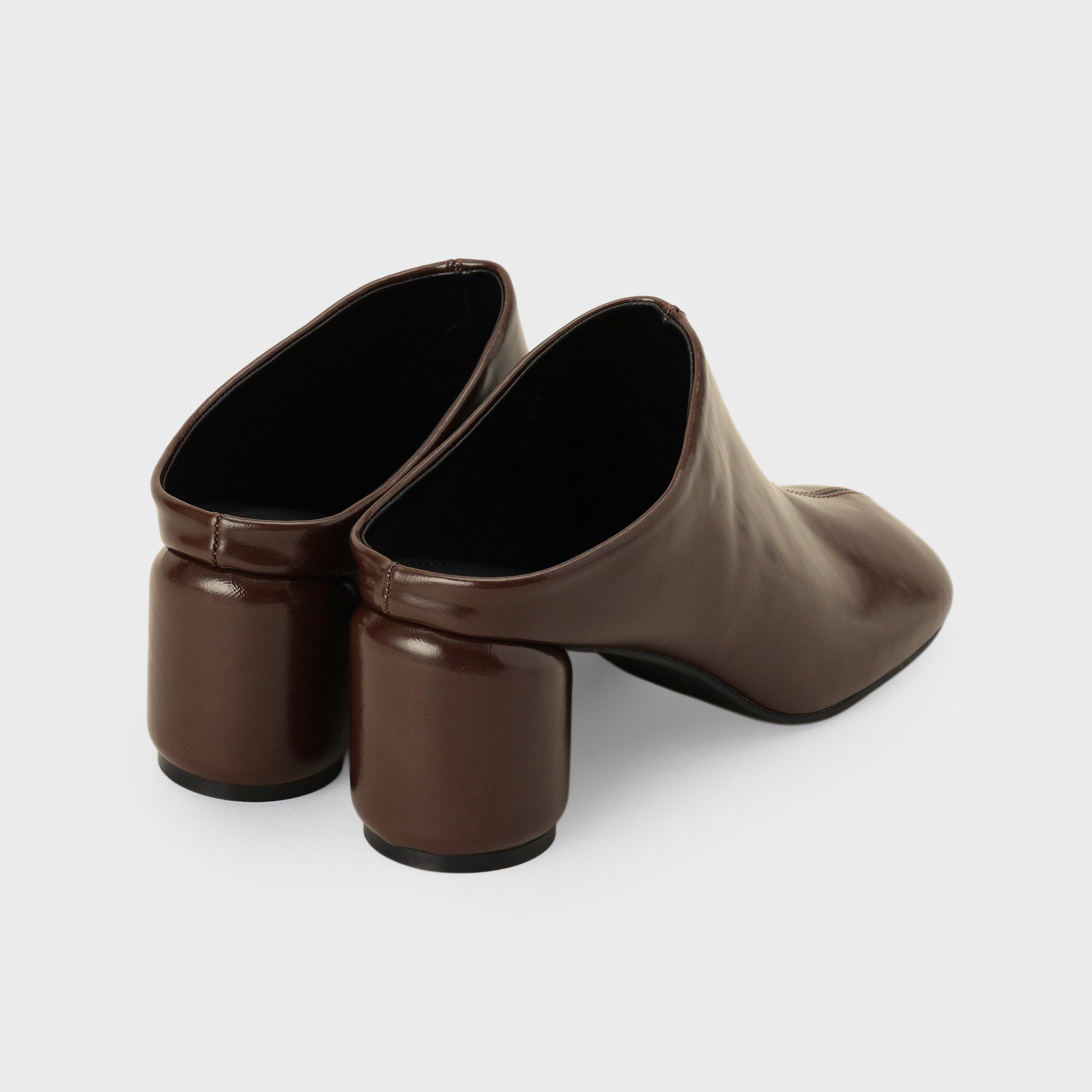 OPAQUE.CLIP「スクエアトゥチャンクミュール」|サンダル|